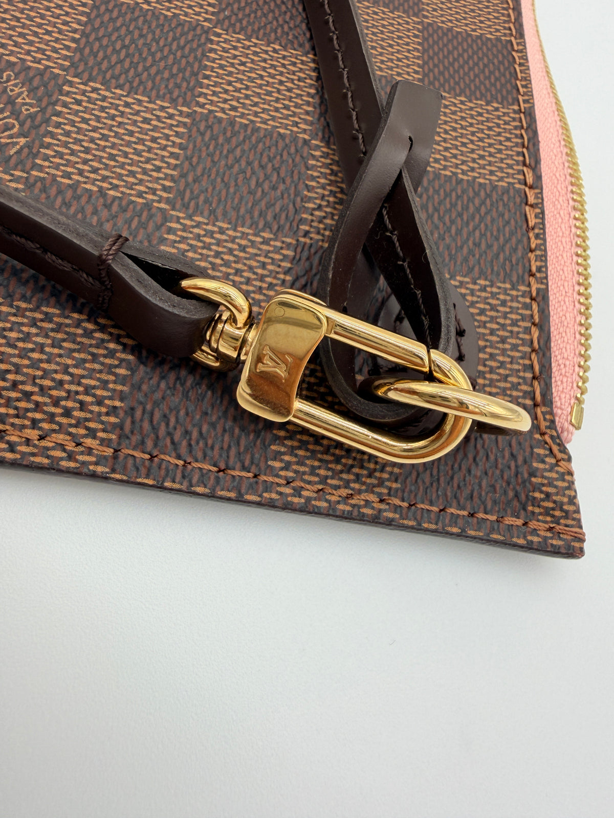 Louis Vuitton Neverfull Pochette Damier Ebene