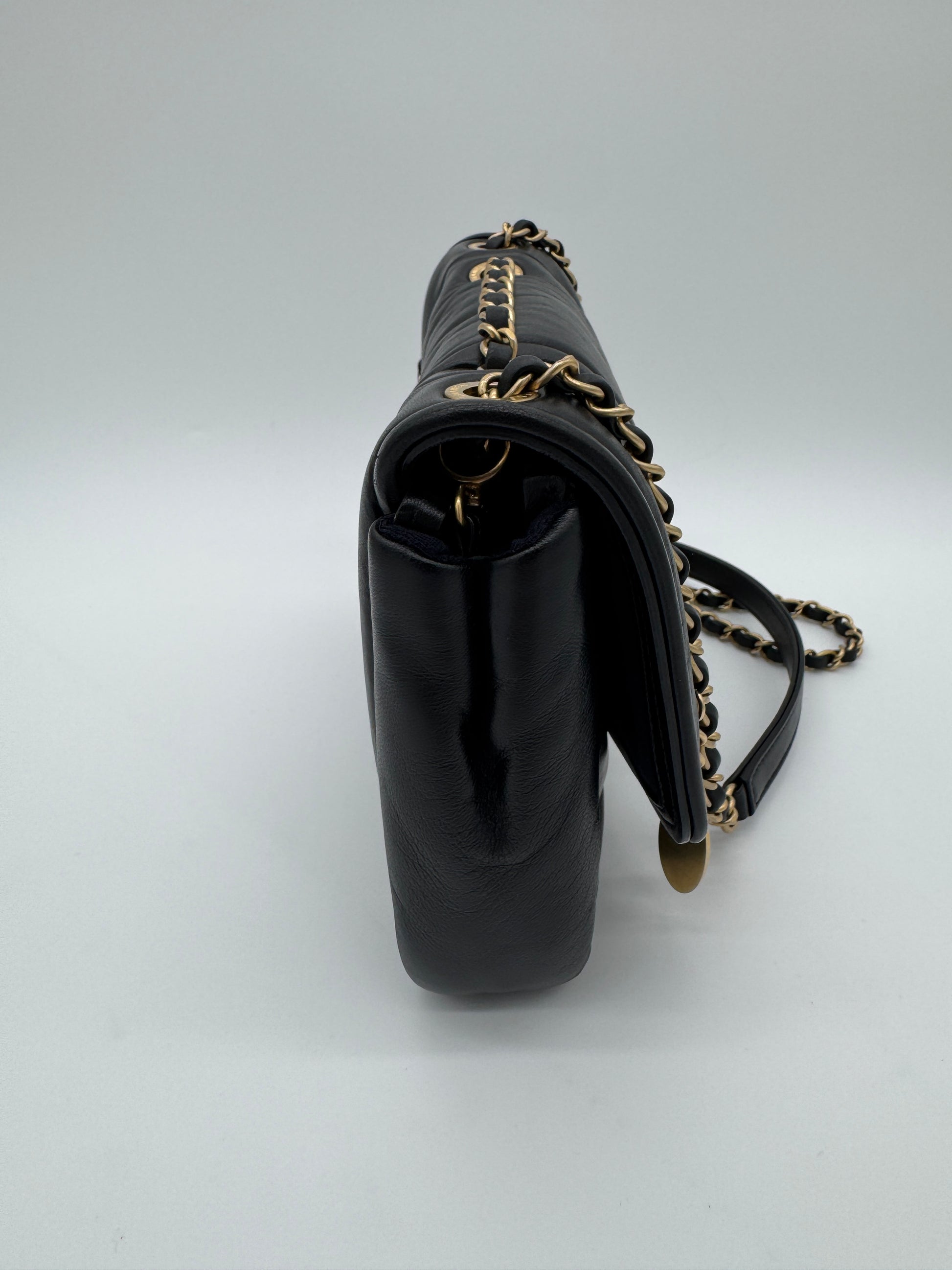 Chanel Diana Lambskin Puffy Flap Bag
