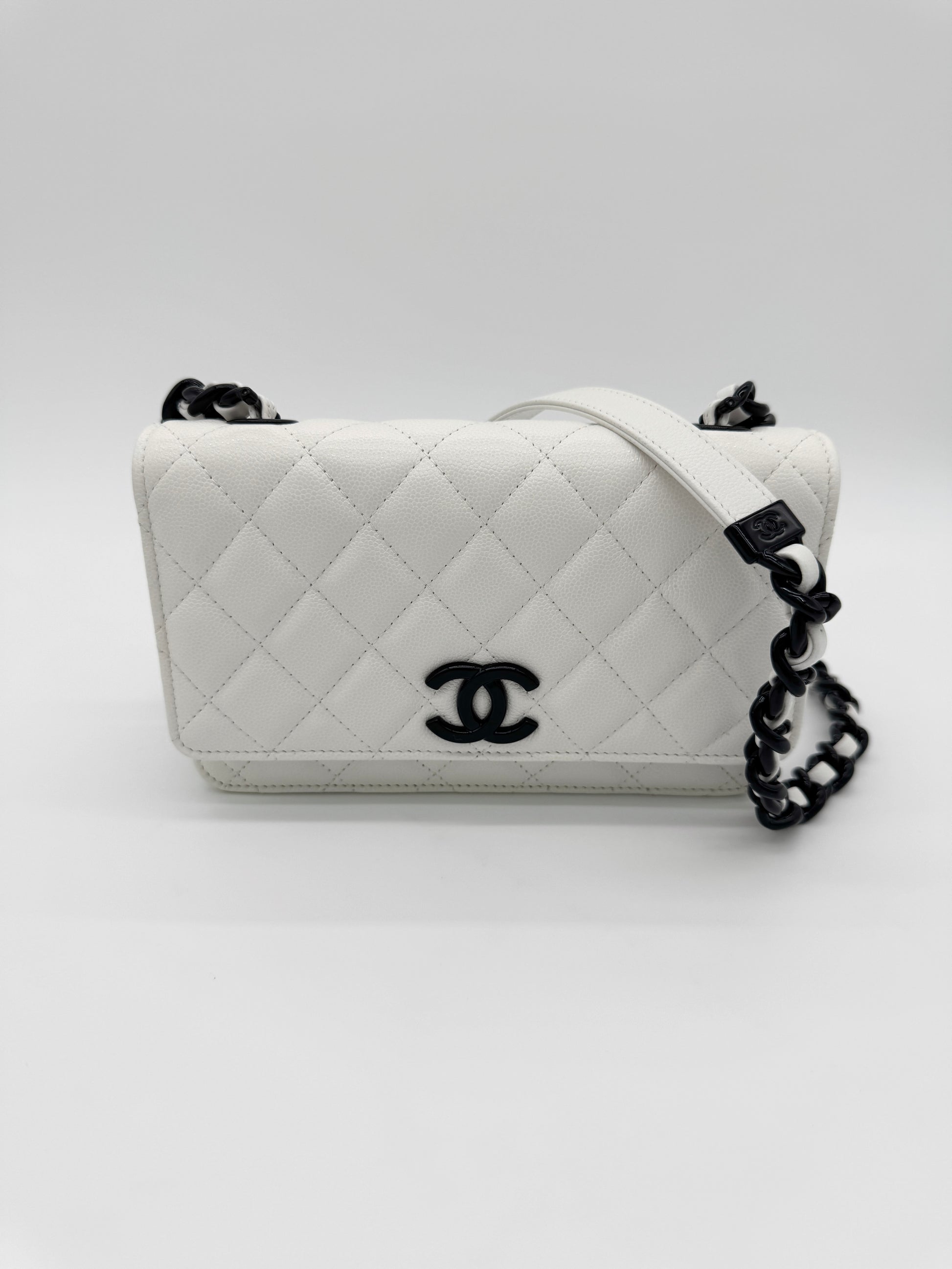 Chanel My Everything Caviar Quilted Wallet on Chain
