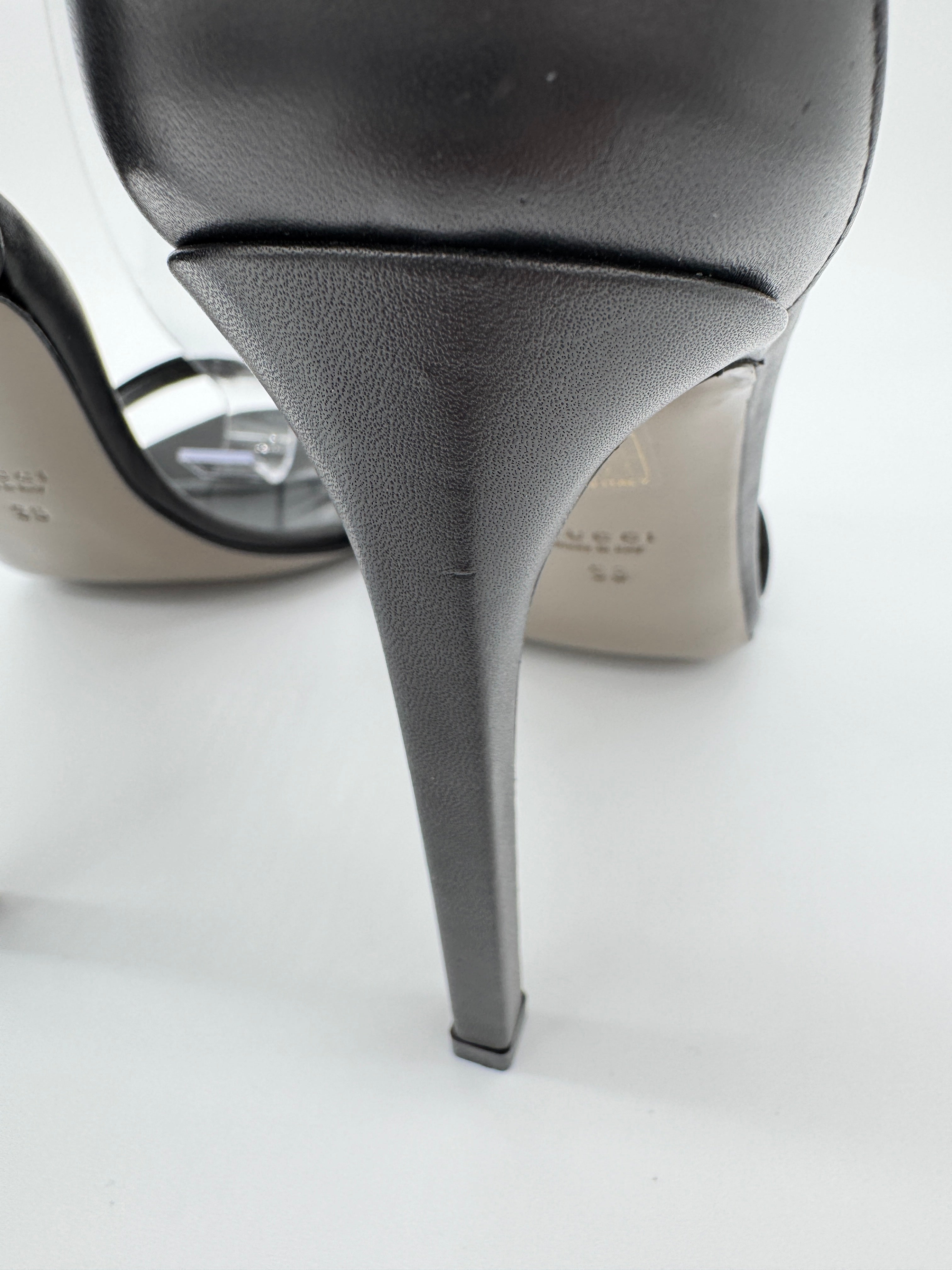 Gucci Ursula Ankle Strap Horsebit Heels