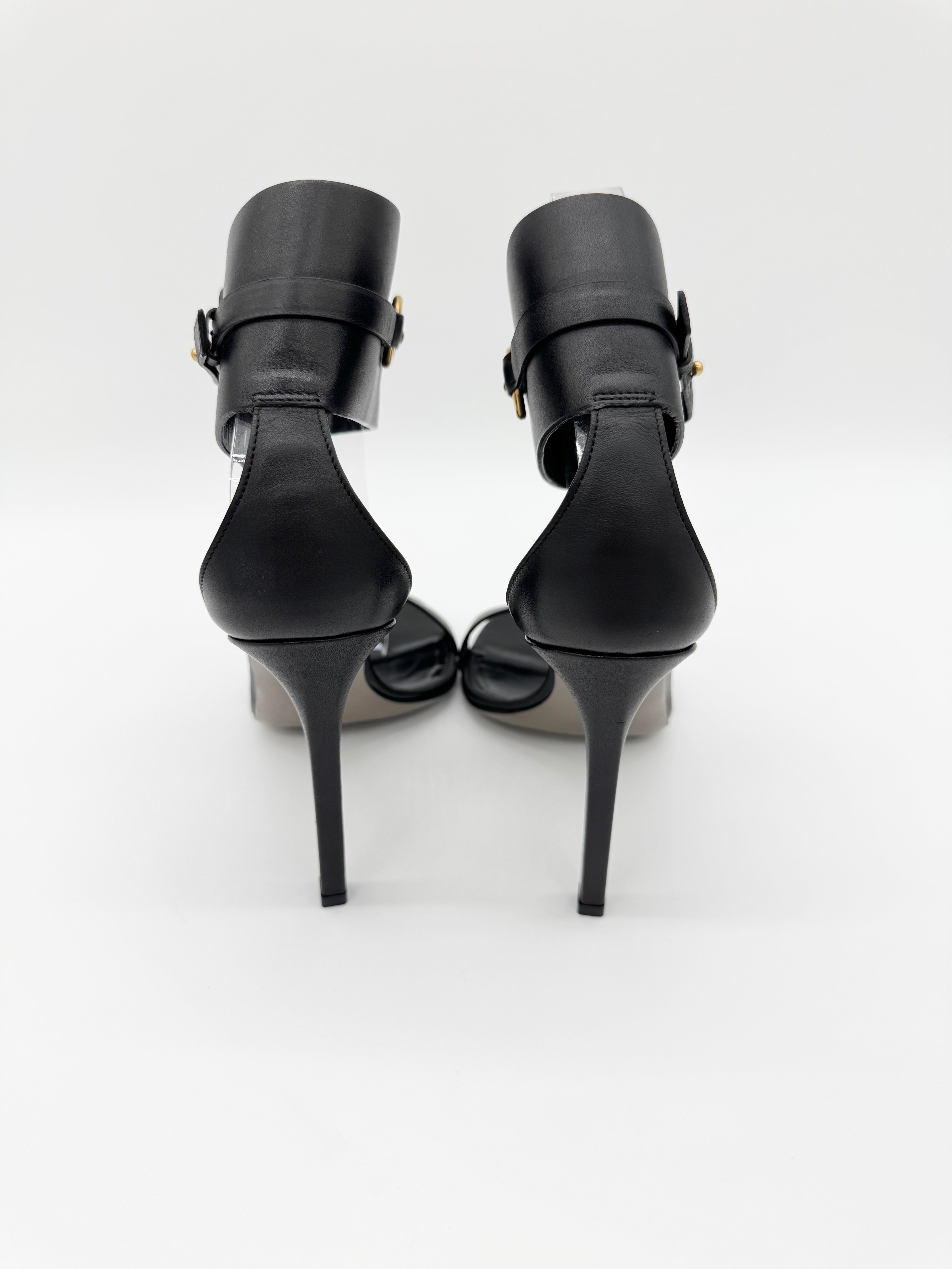 Gucci Ursula Ankle Strap Horsebit Heels