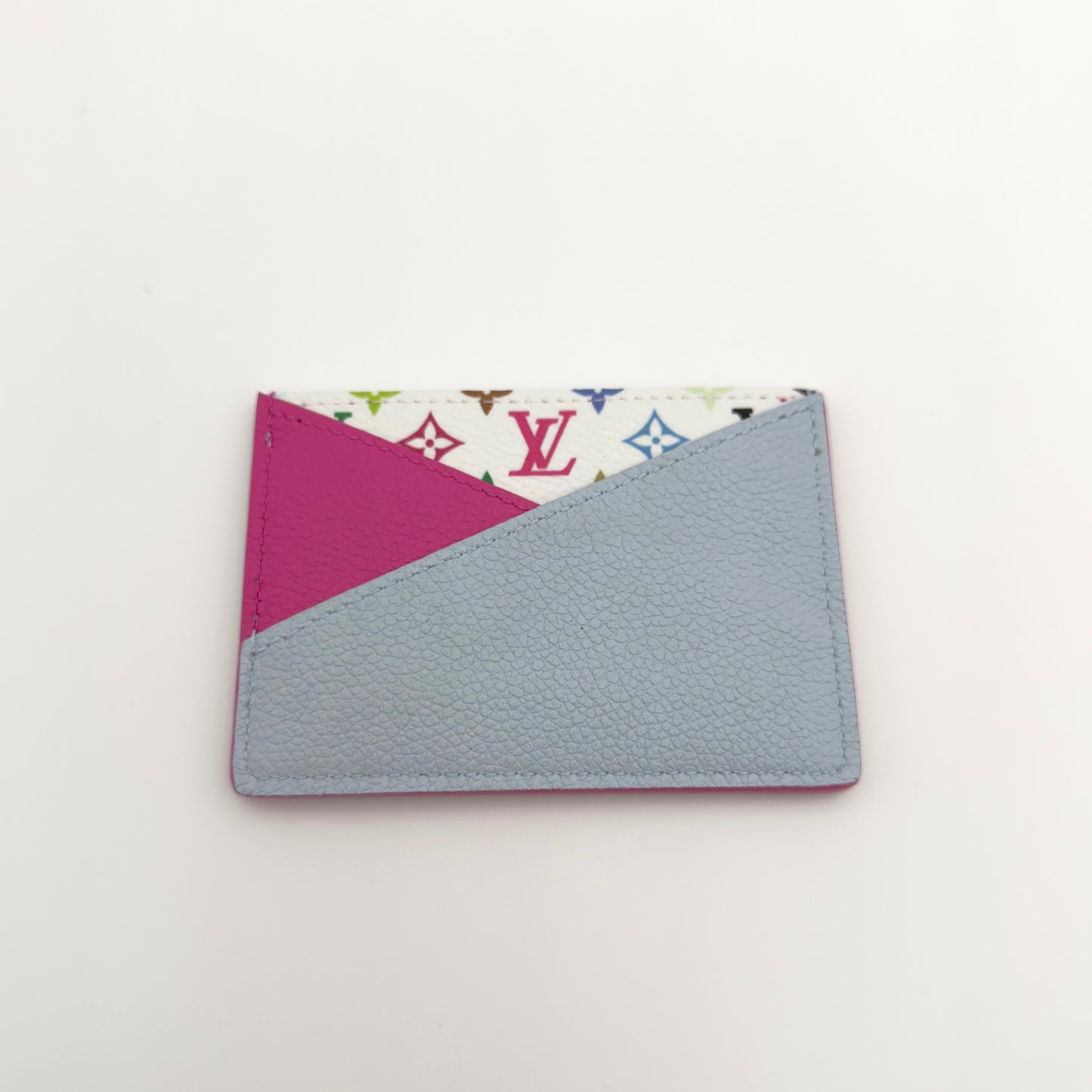 Louis Vuitton x Takashi Murakami Criss-Cross Card Holder Kawaii Pink