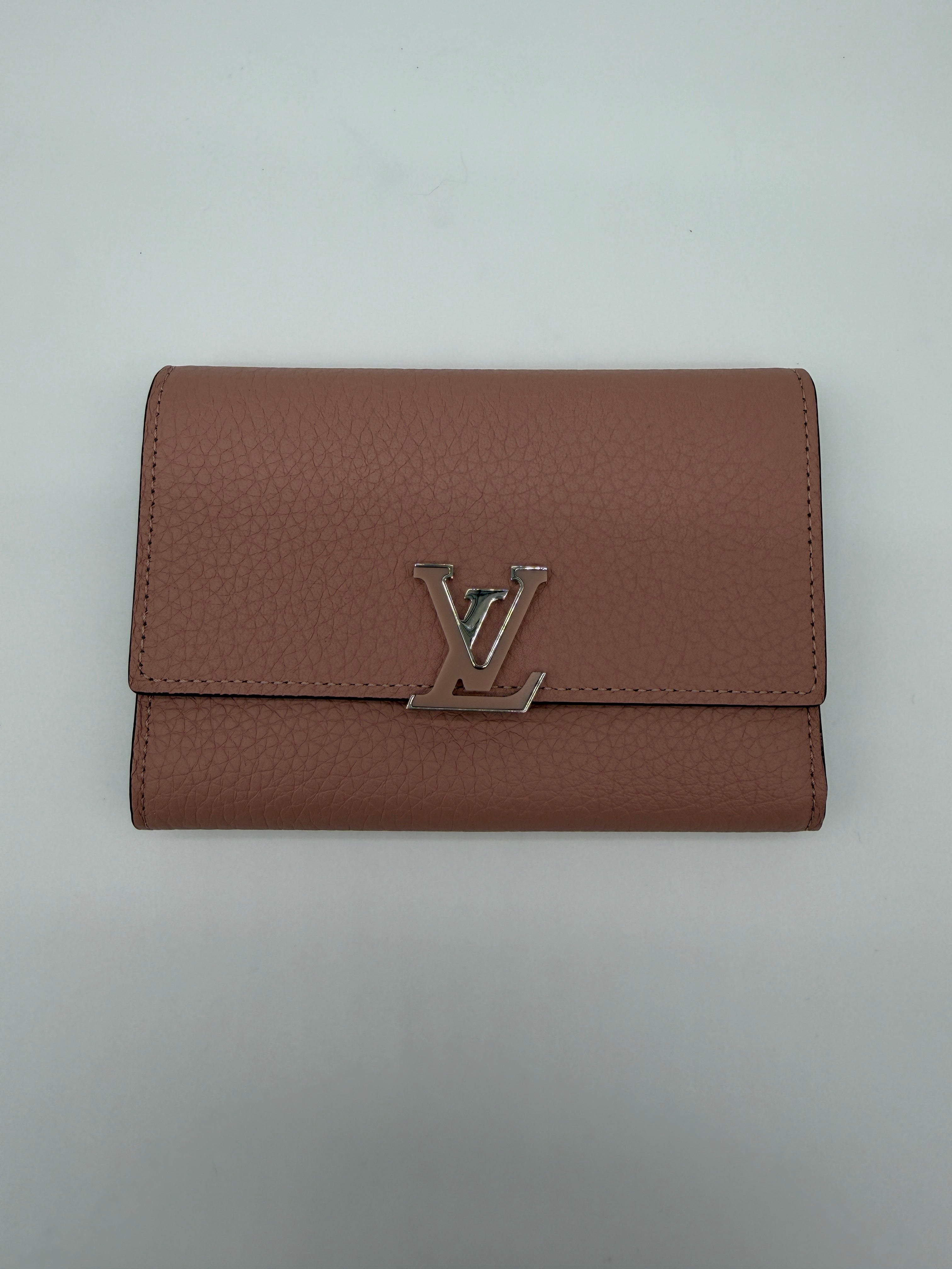 Louis Vuitton Capucines Pink Wallet