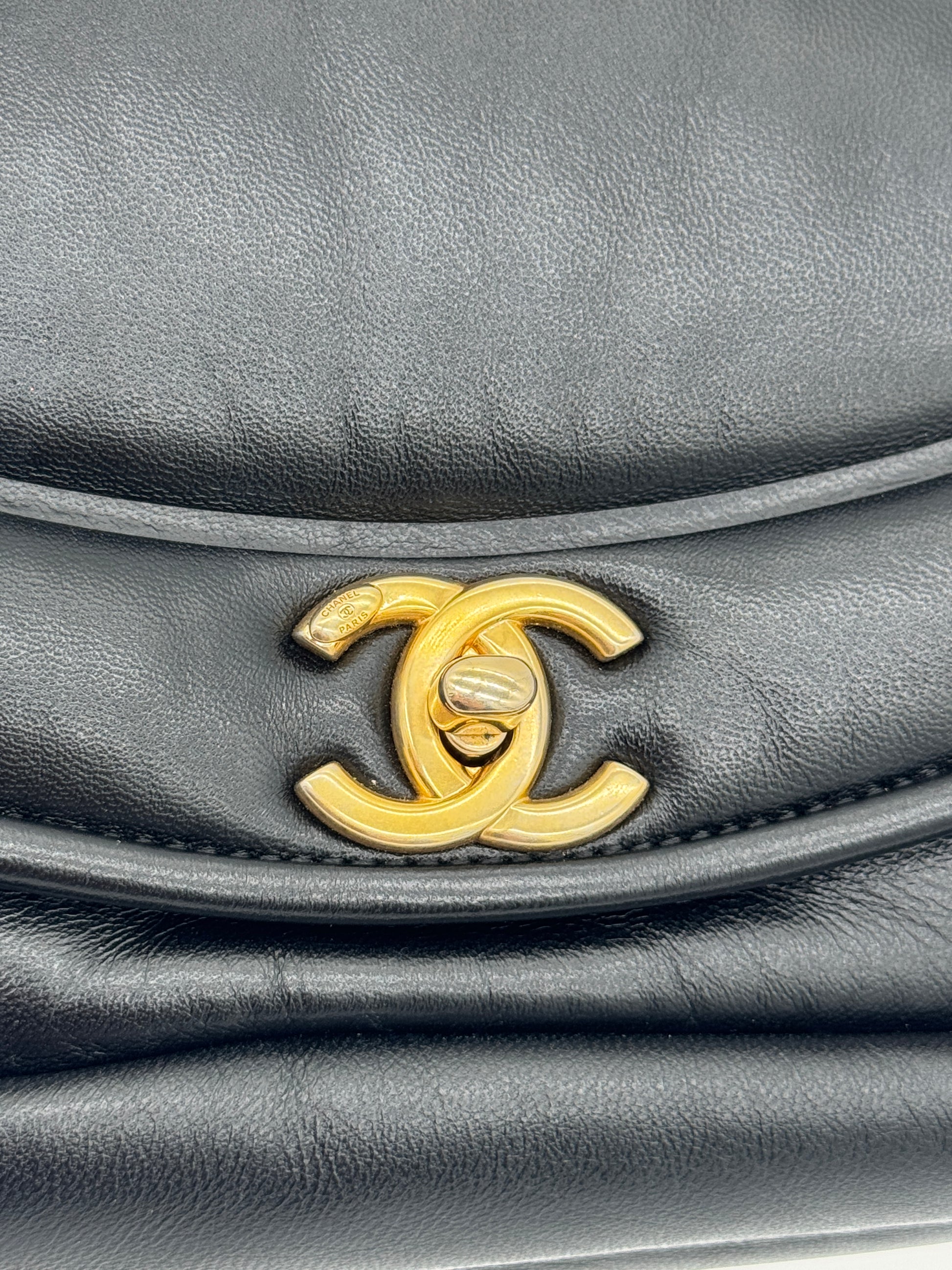 Chanel Diana Lambskin Puffy Flap Bag