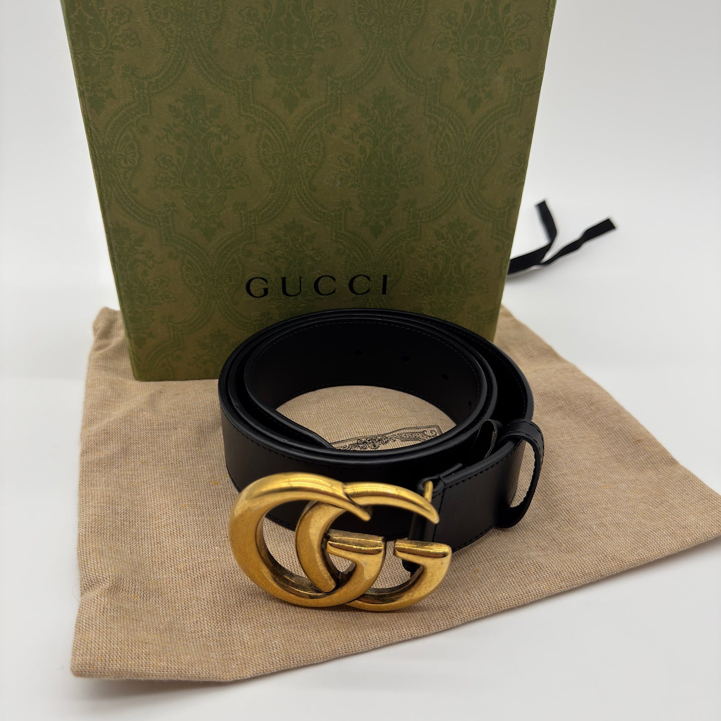 Gucci GG Marmont Wide Belt Size 90