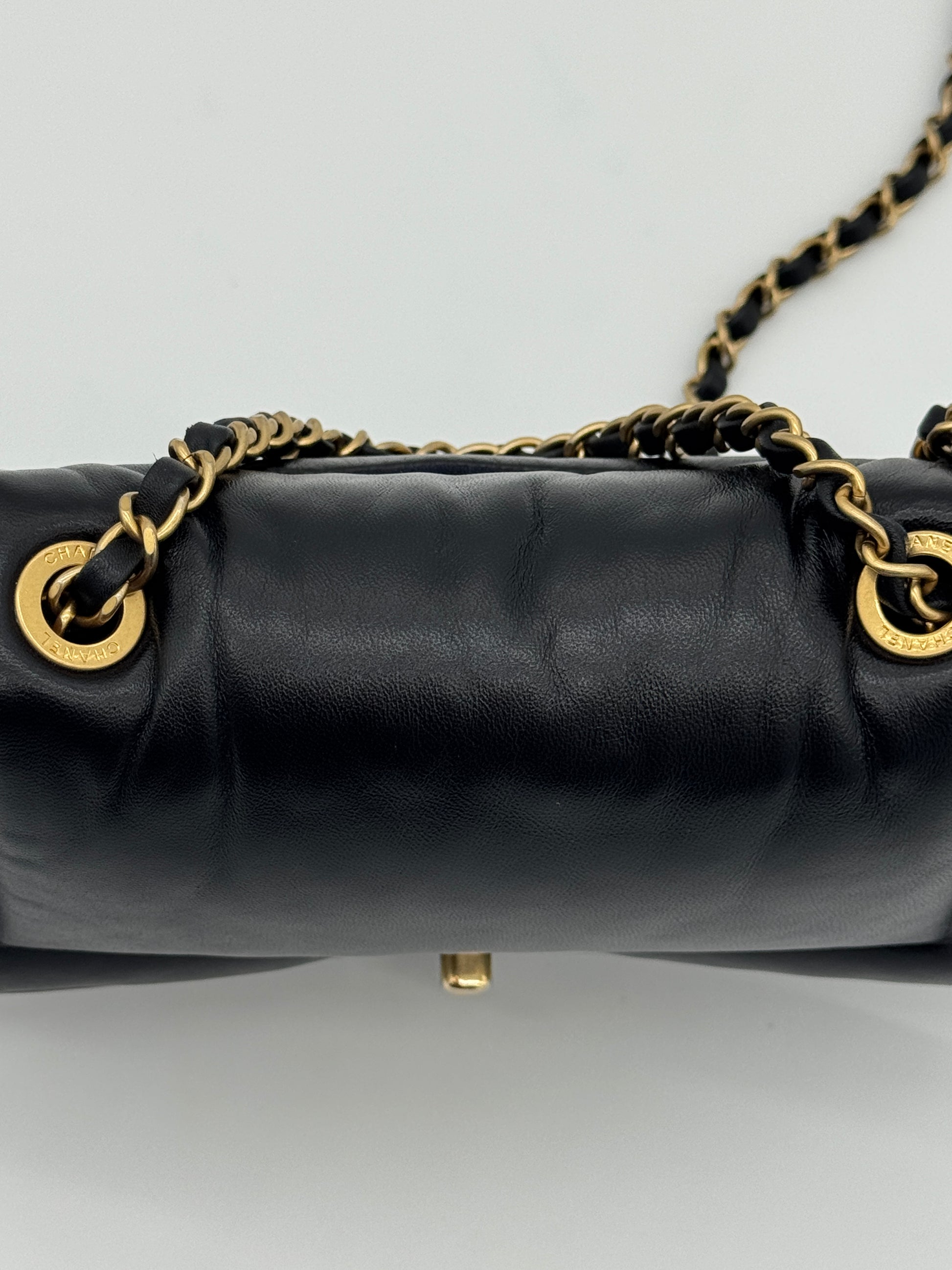 Chanel Diana Lambskin Puffy Flap Bag