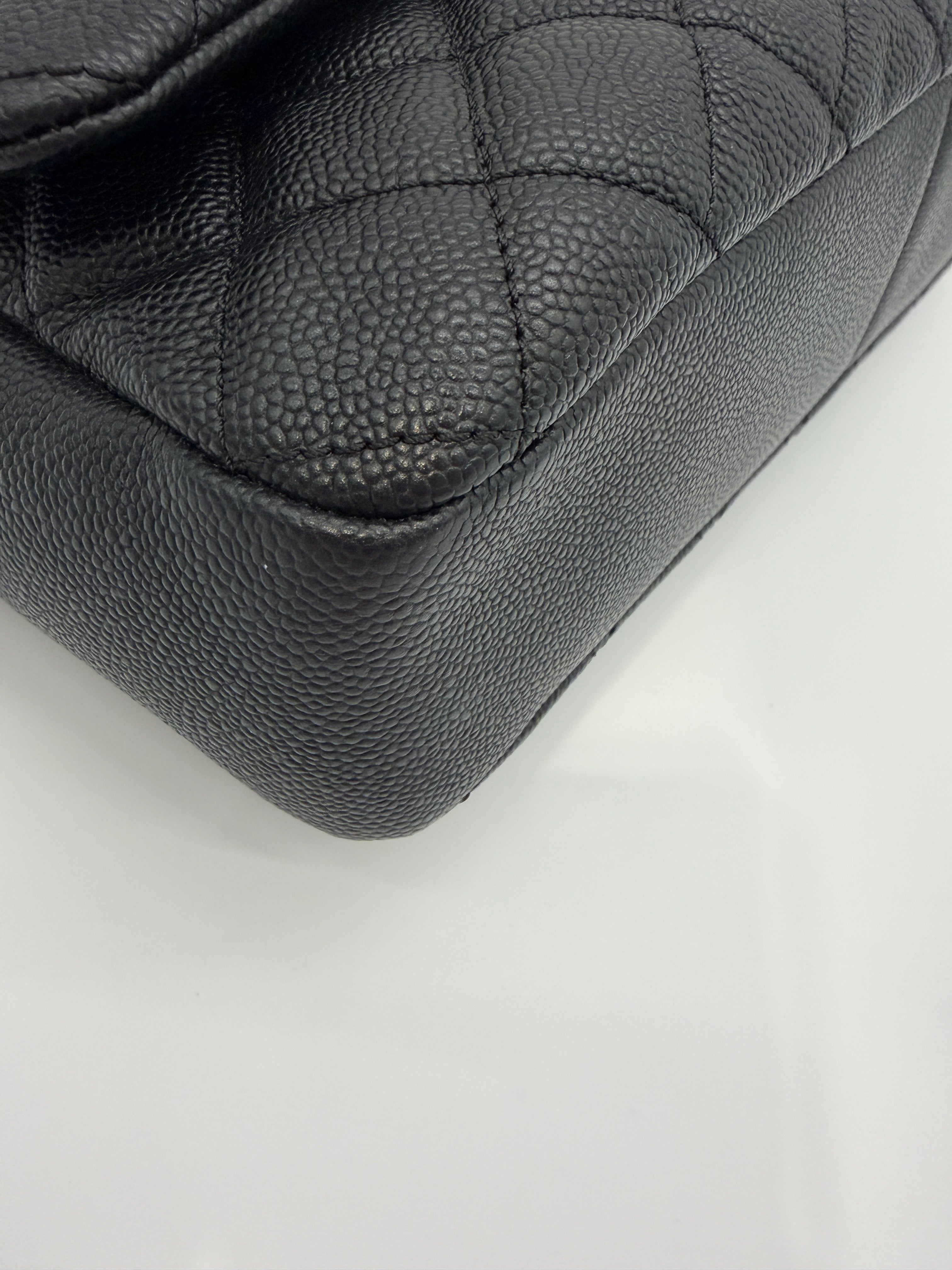 Chanel Jumbo Caviar Easy Flap Bag