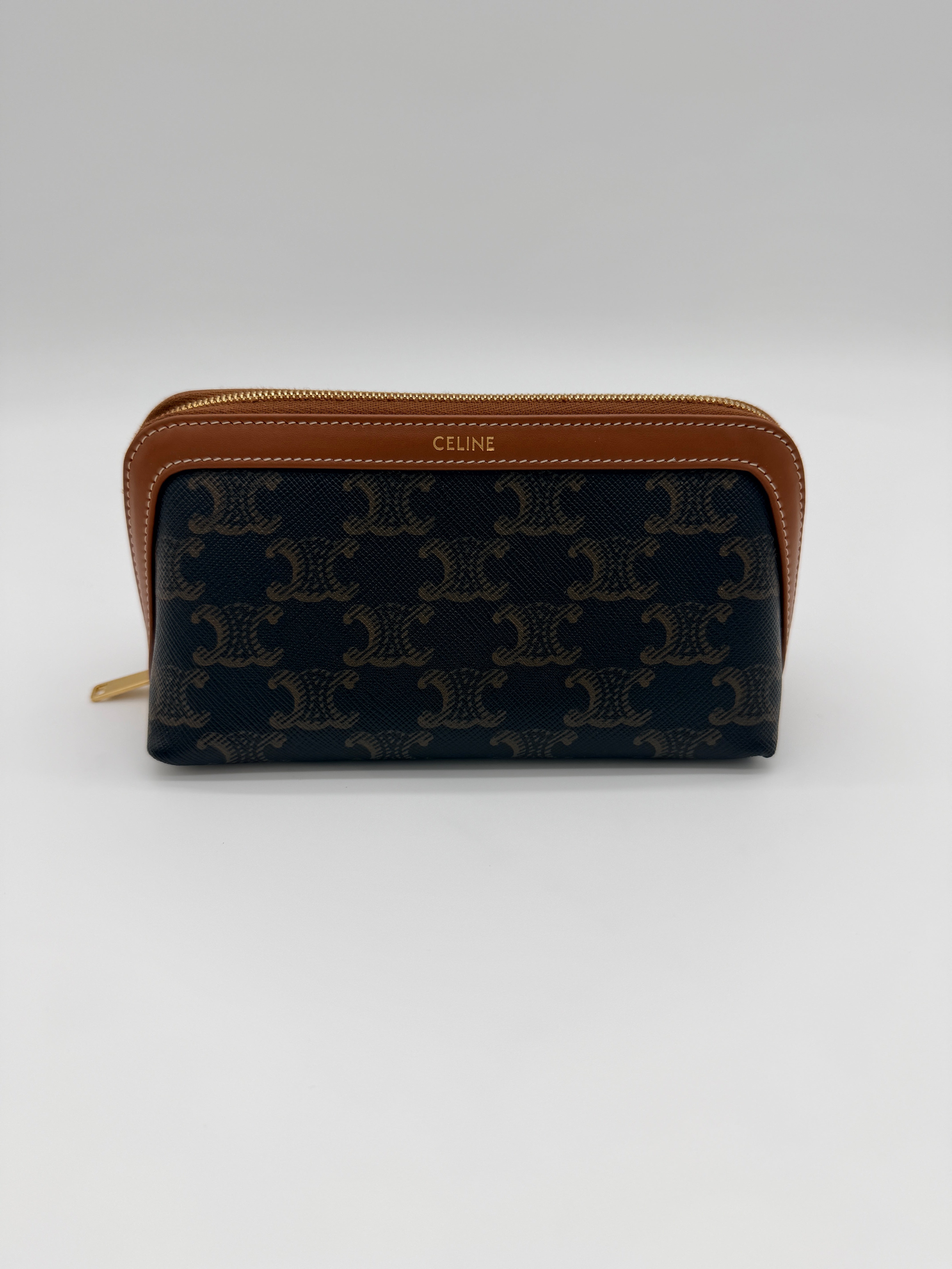 Celine Triomphe Small Cosmetic Pouch