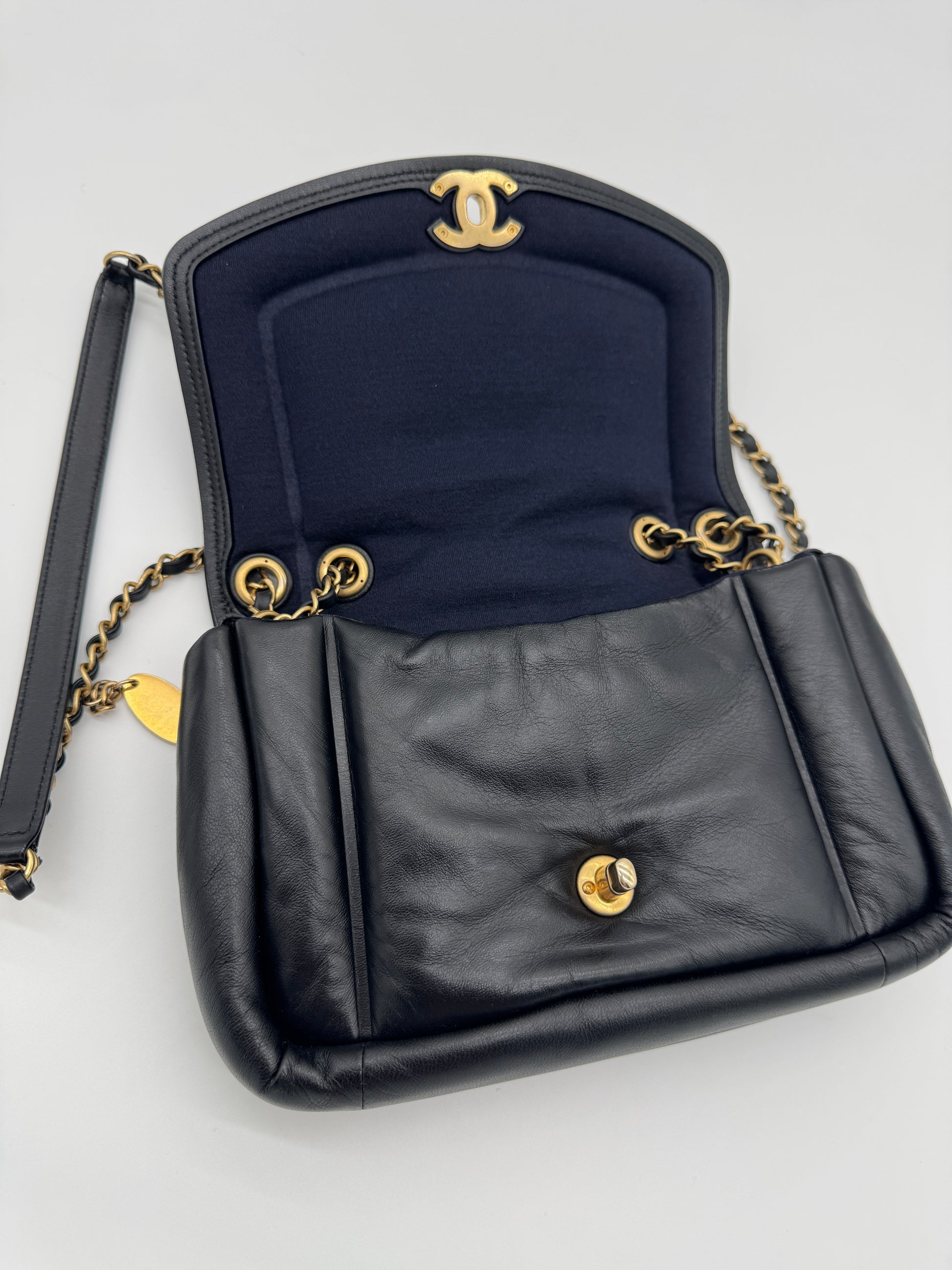 Chanel Diana Lambskin Puffy Flap Bag