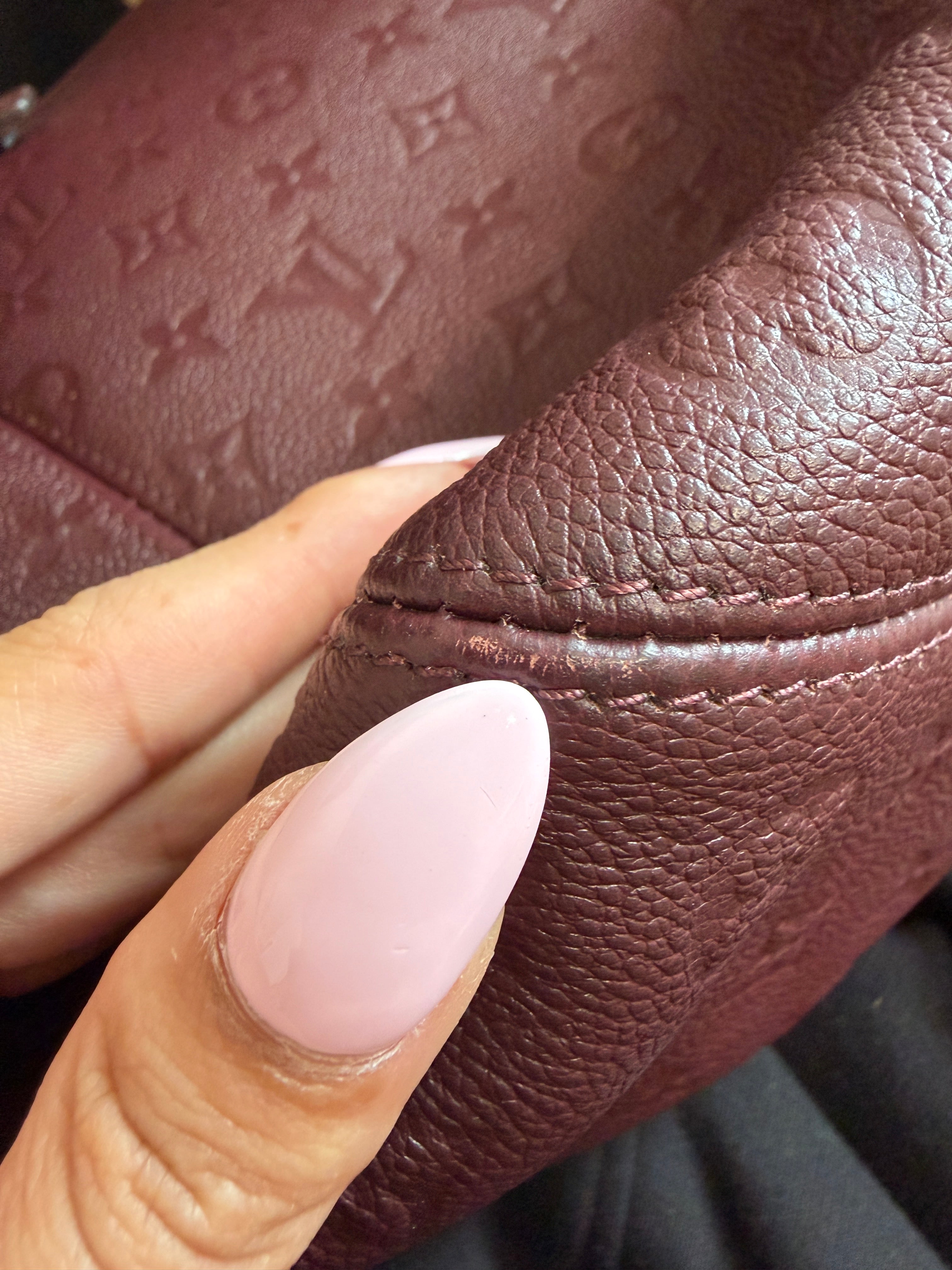 Louis Vuitton All In One MM Grenat Empreinte