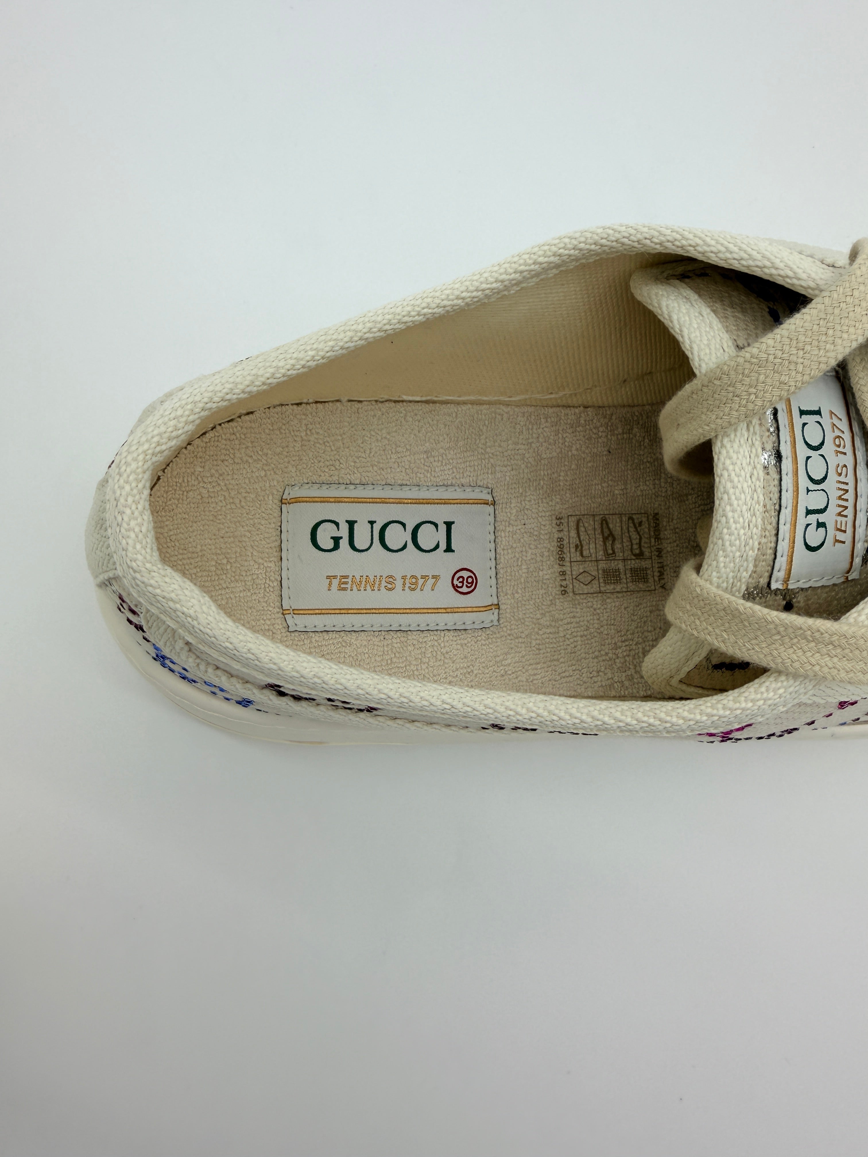 Gucci Crystal GG Platform Sneakers 39