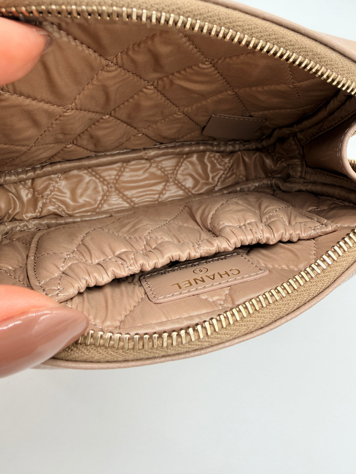 Chanel Curvy Cosmetic Pouch