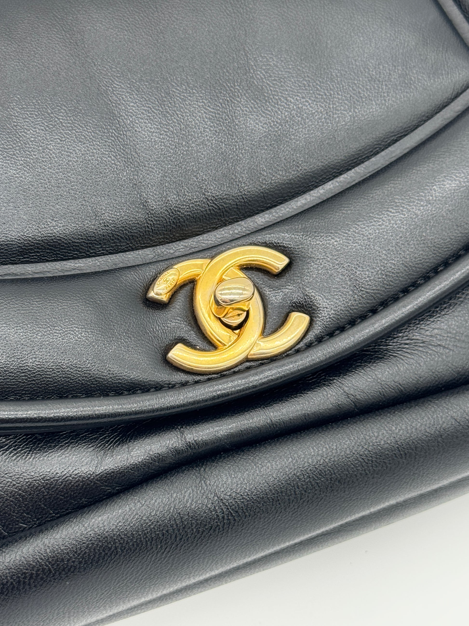 Chanel Diana Lambskin Puffy Flap Bag