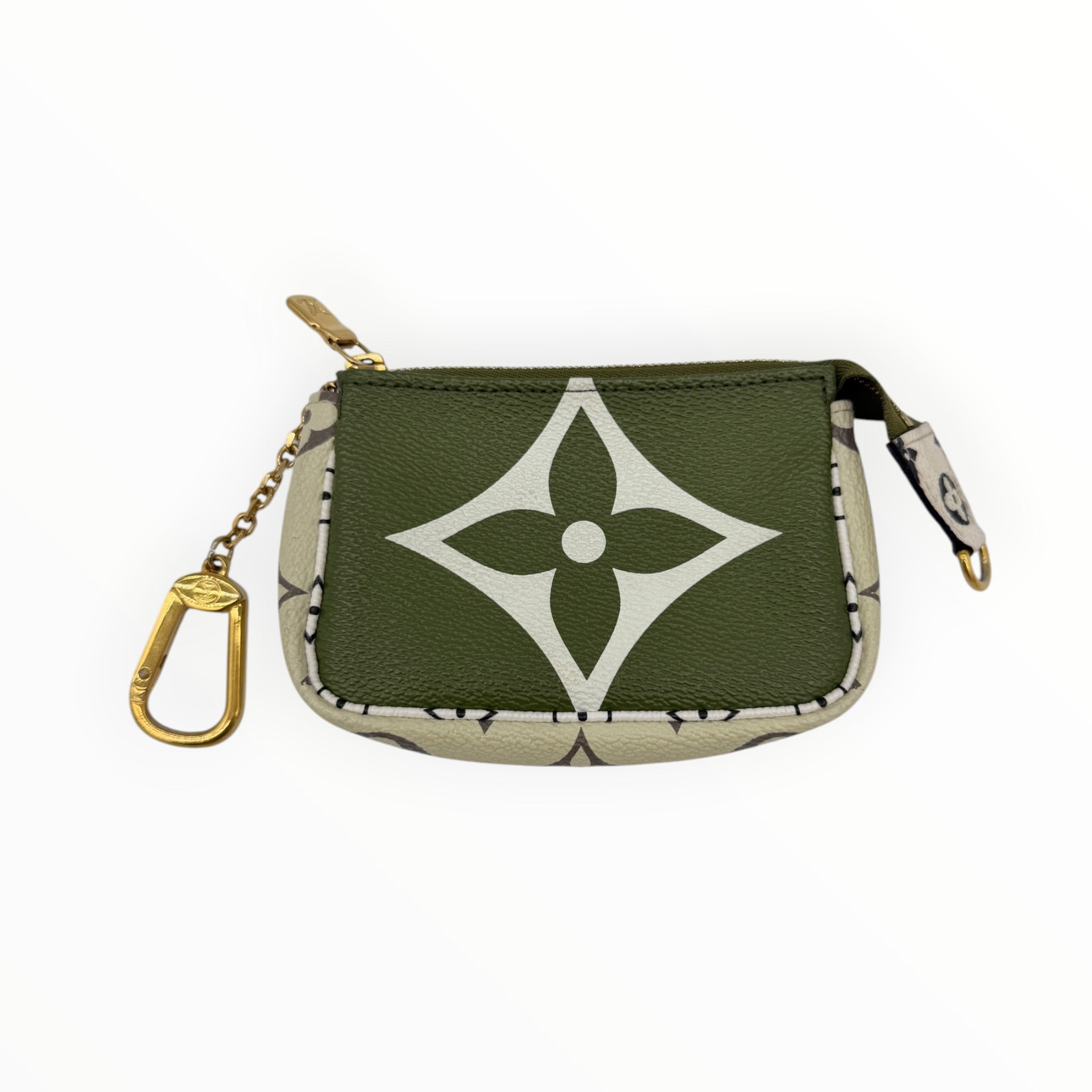 Louis Vuitton Monogram Khaki Key Pochette