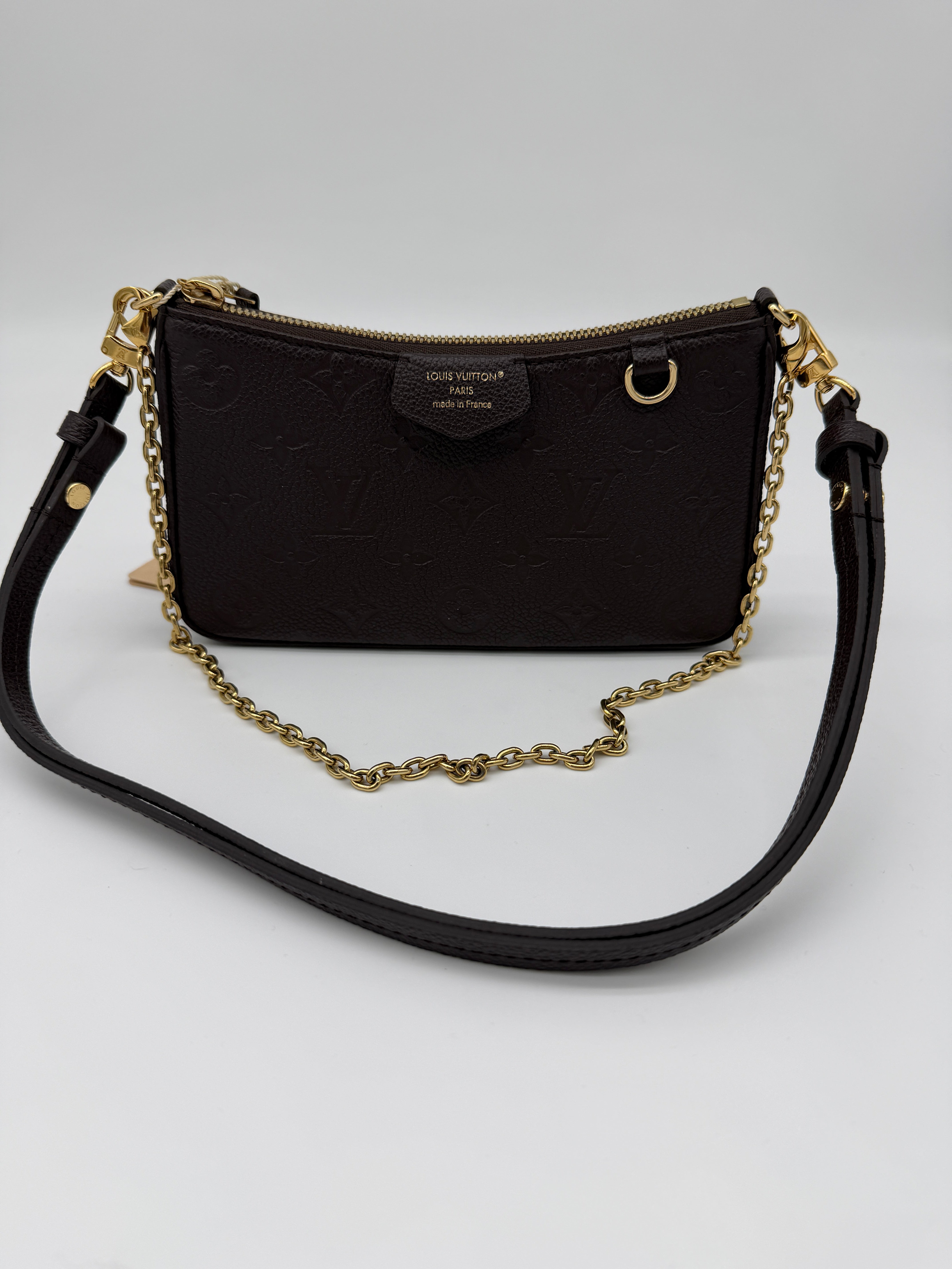 Louis Vuitton Chocolate Empreinte Easy Pouch