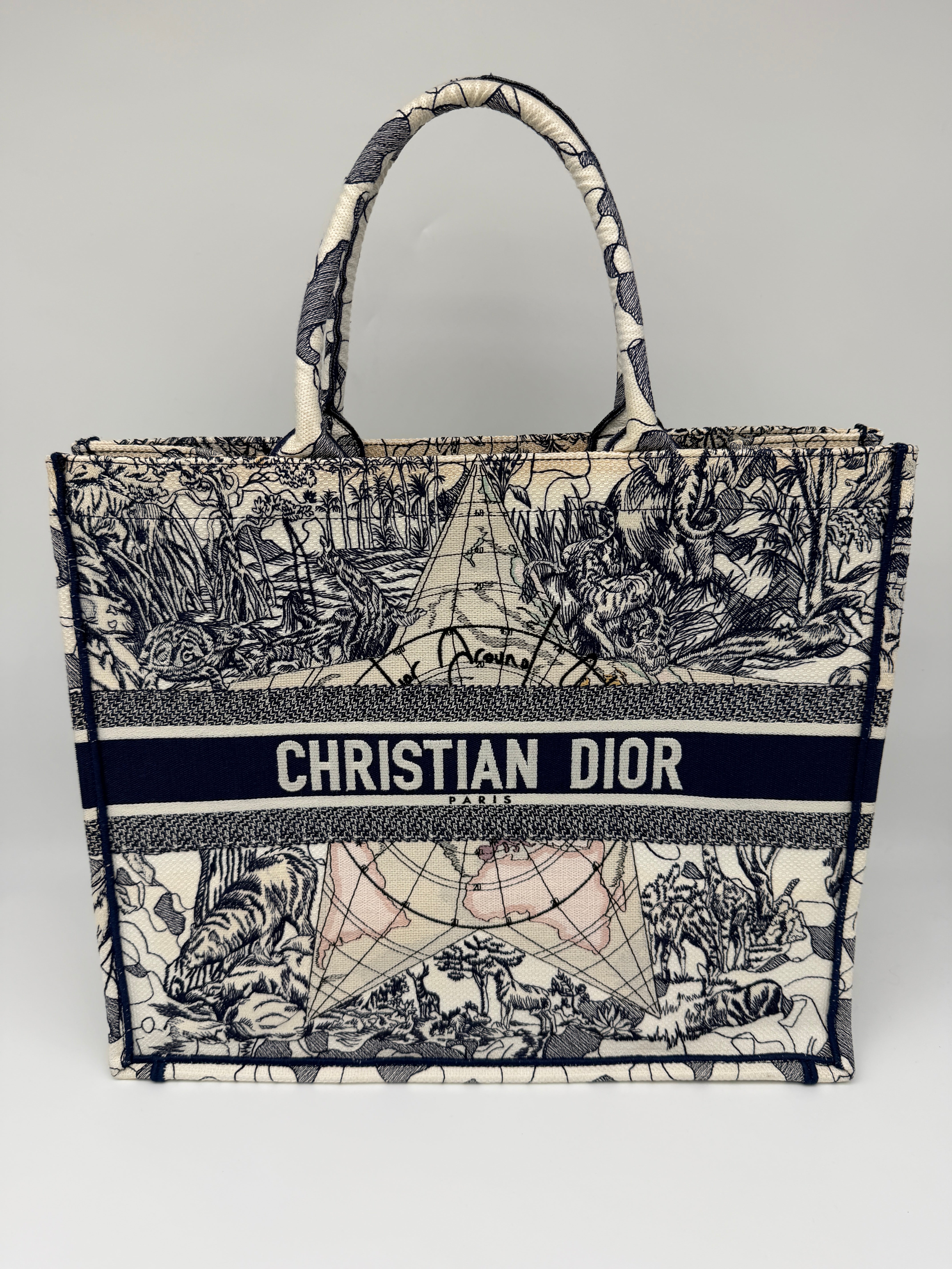 Christian Dior Large Book Tote