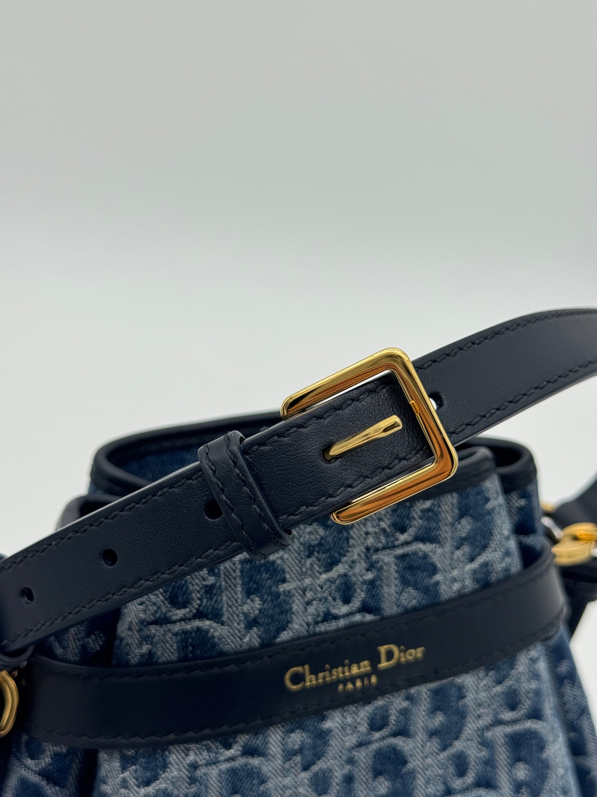 Christian Dior Medium C’est Denim Dior Oblique Jacquard