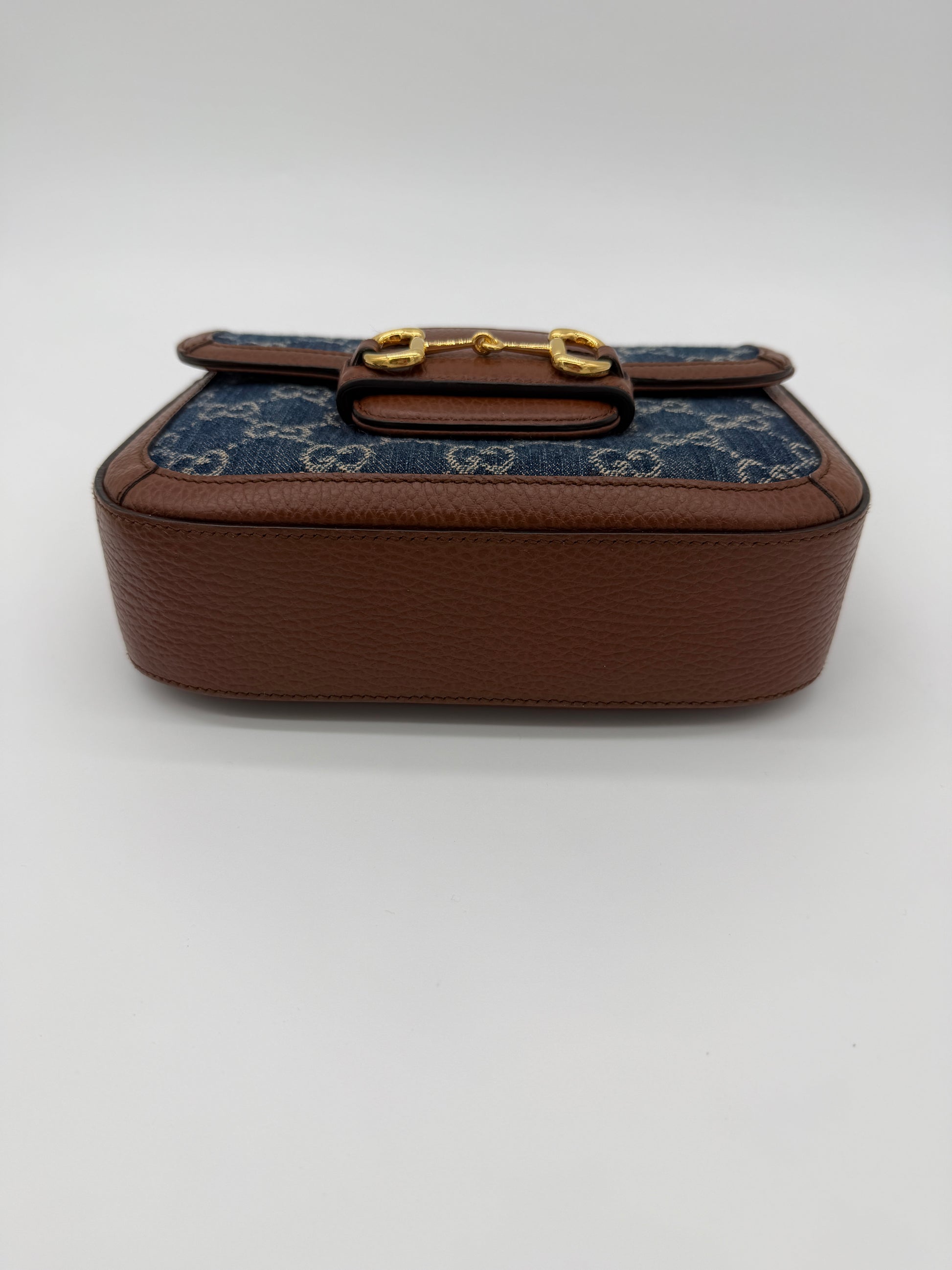 Gucci Denim Horsebit Mini