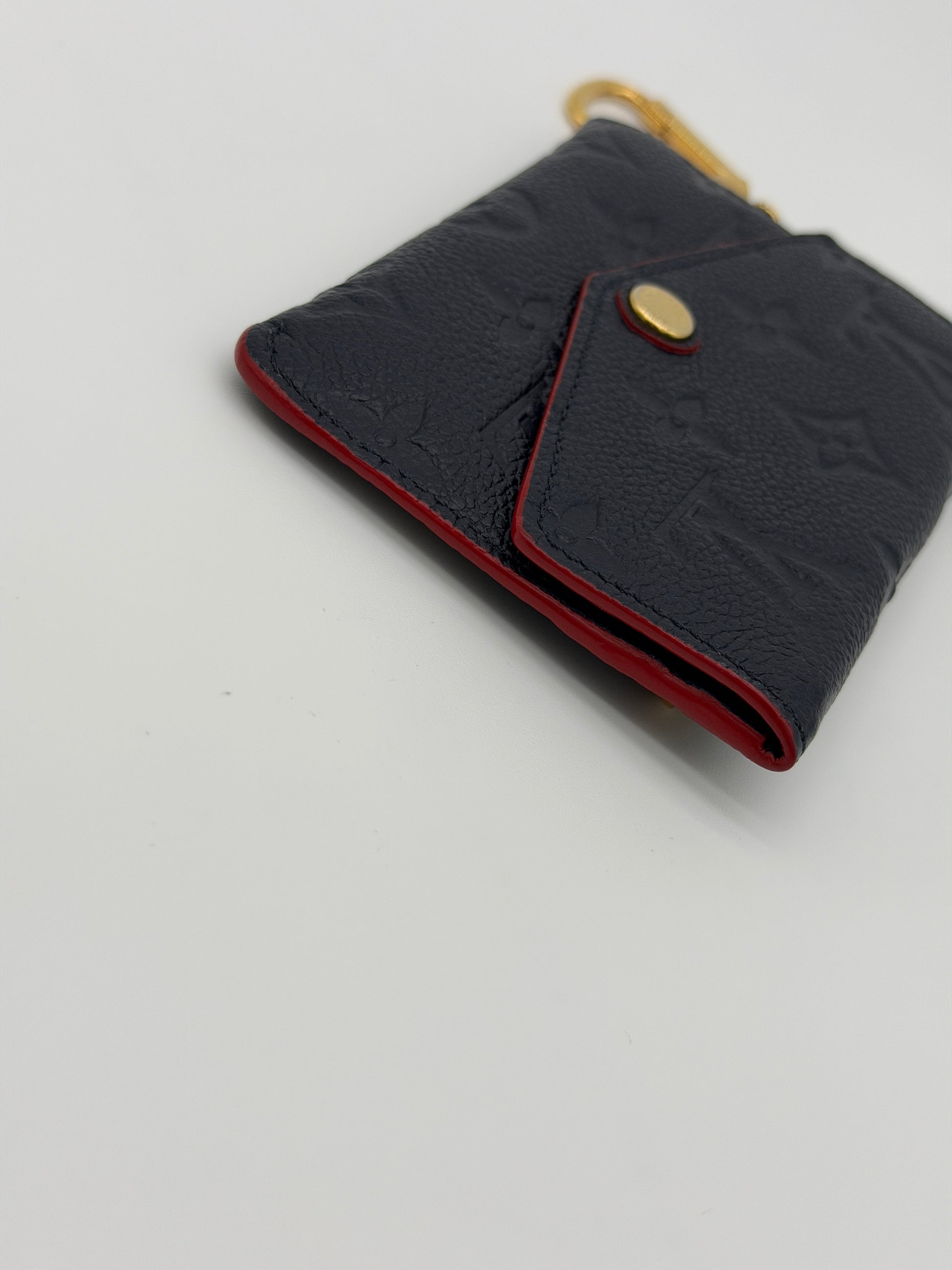 Louis Vuitton Marine Rouge Empreinte Key Pouch