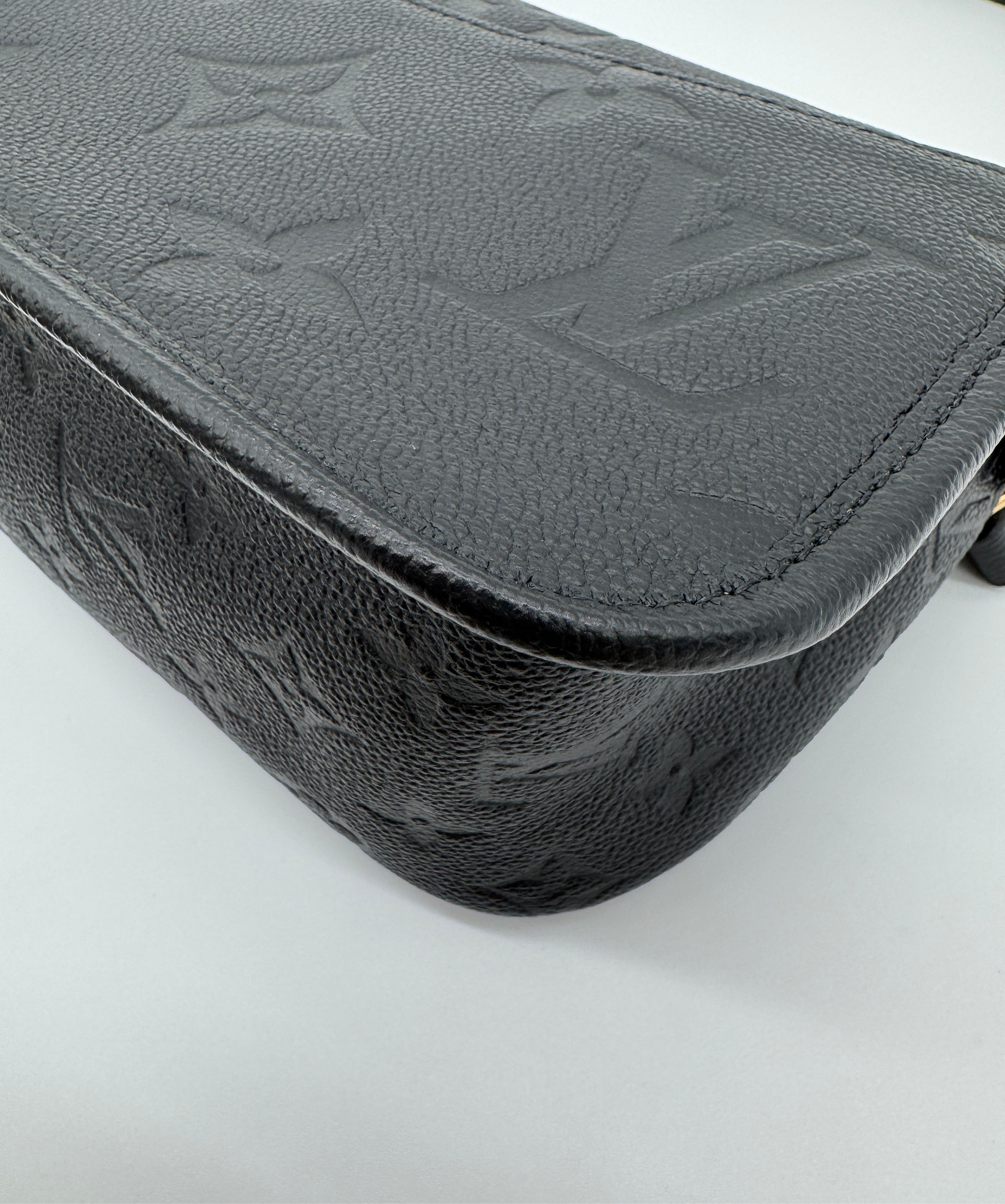 Louis Vuitton Diane Black Monogram Empreinte