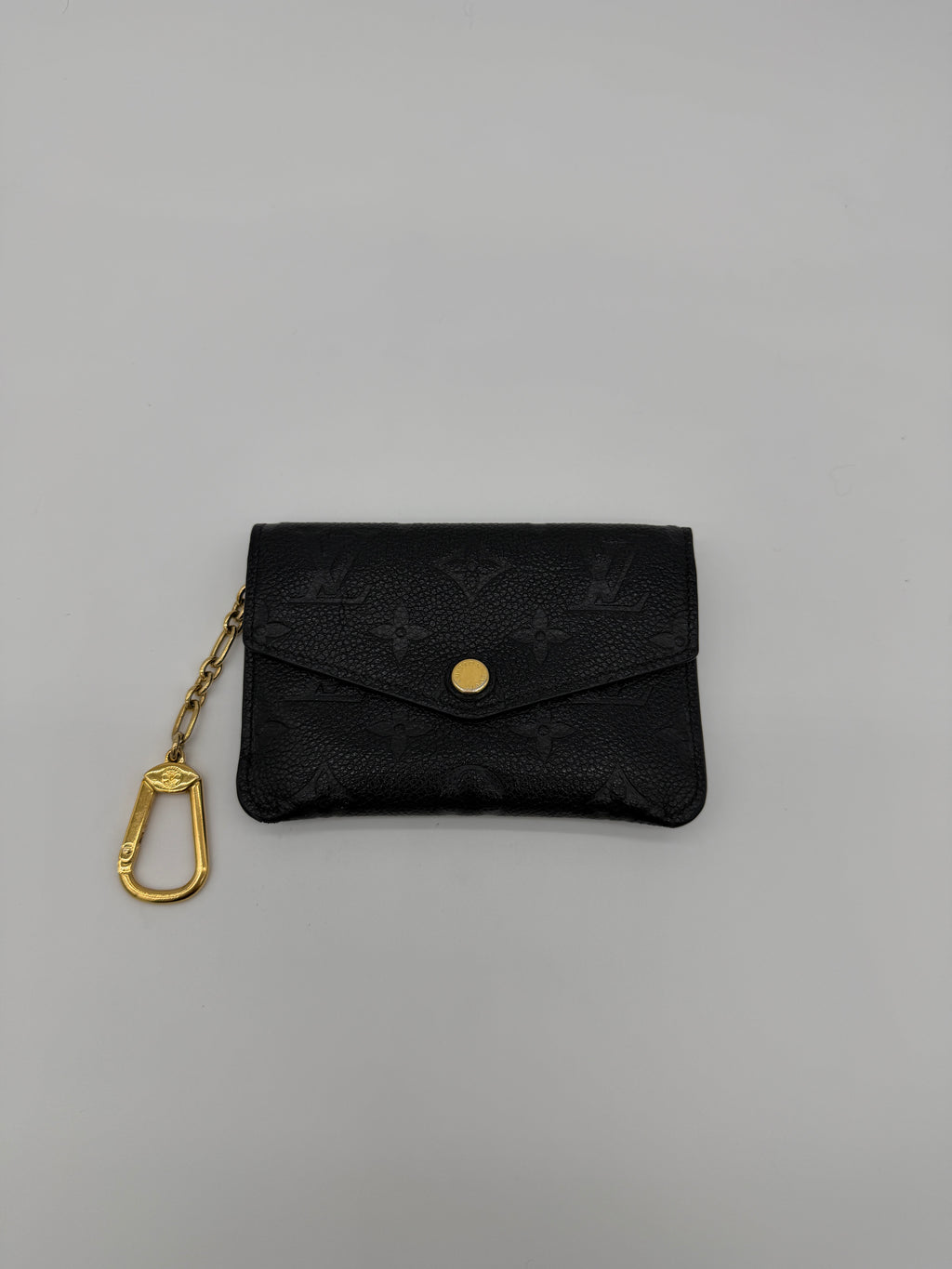 Louis Vuitton Black Empreinte Key Pouch