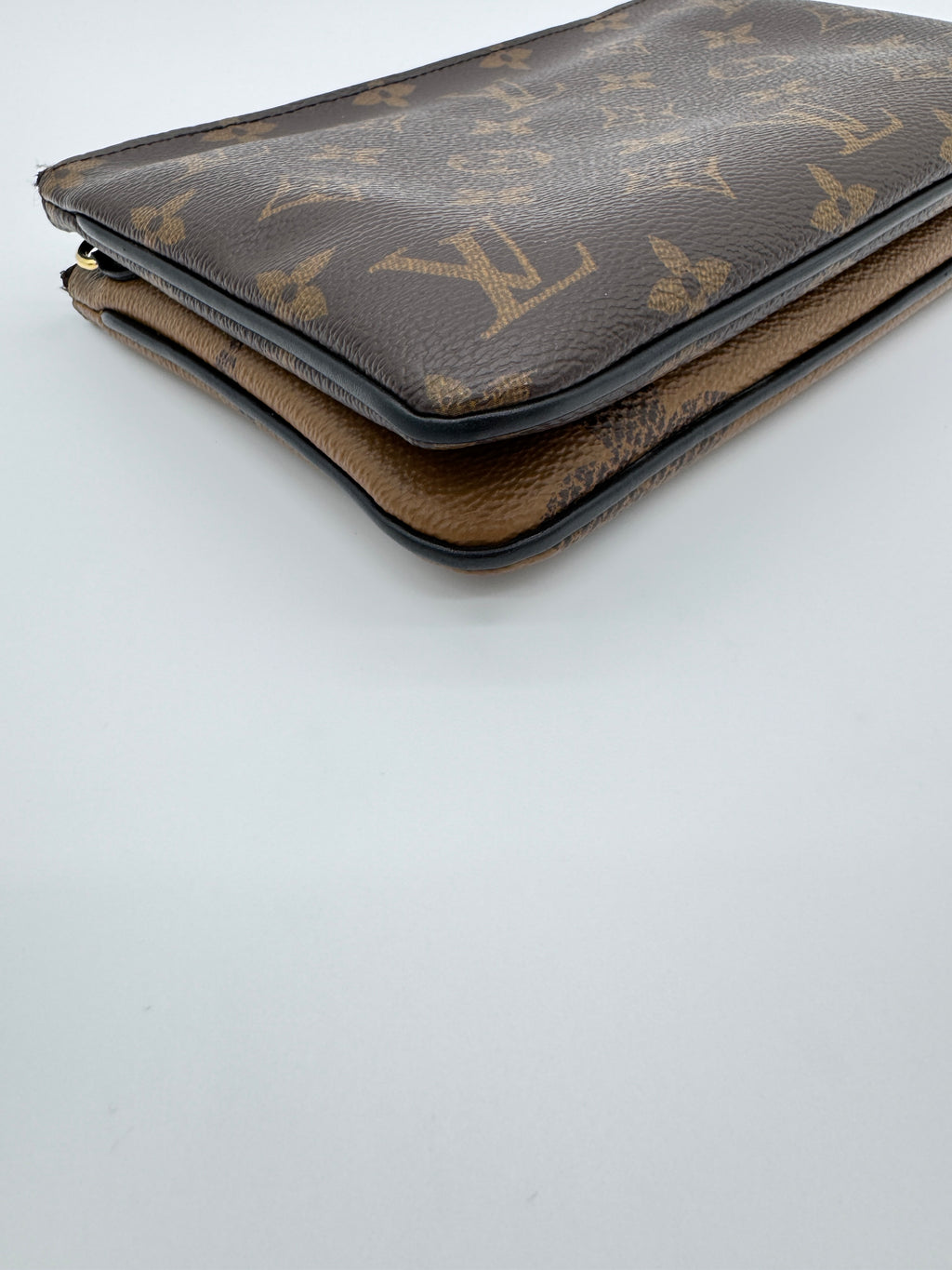 Louis Vuitton Double Zip Pochette Reverse Monogram Giant