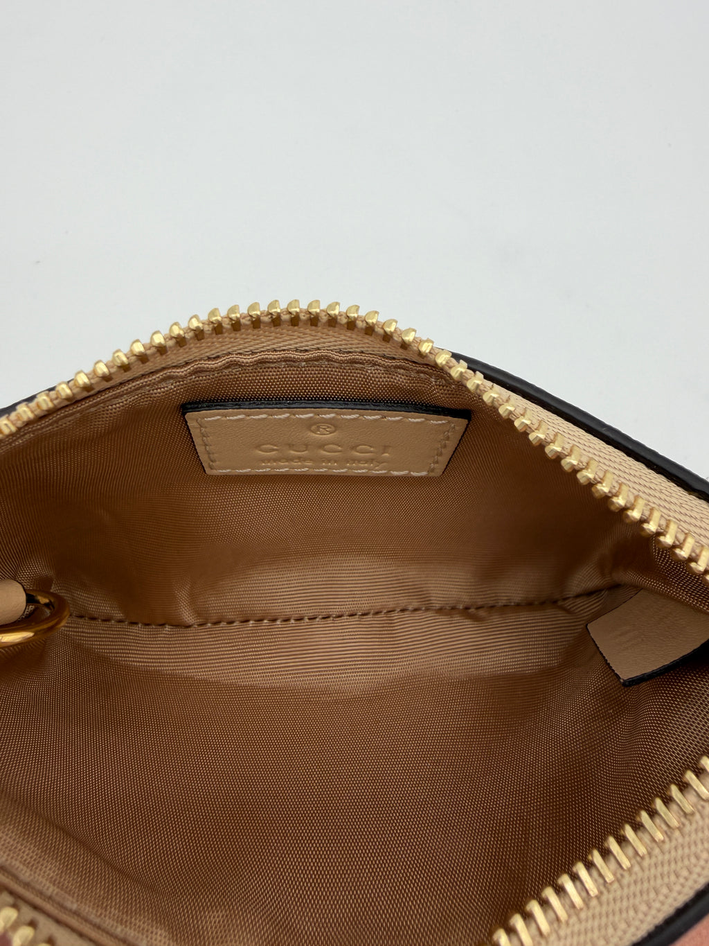 Gucci GG Supreme Horsebit Key Pouch