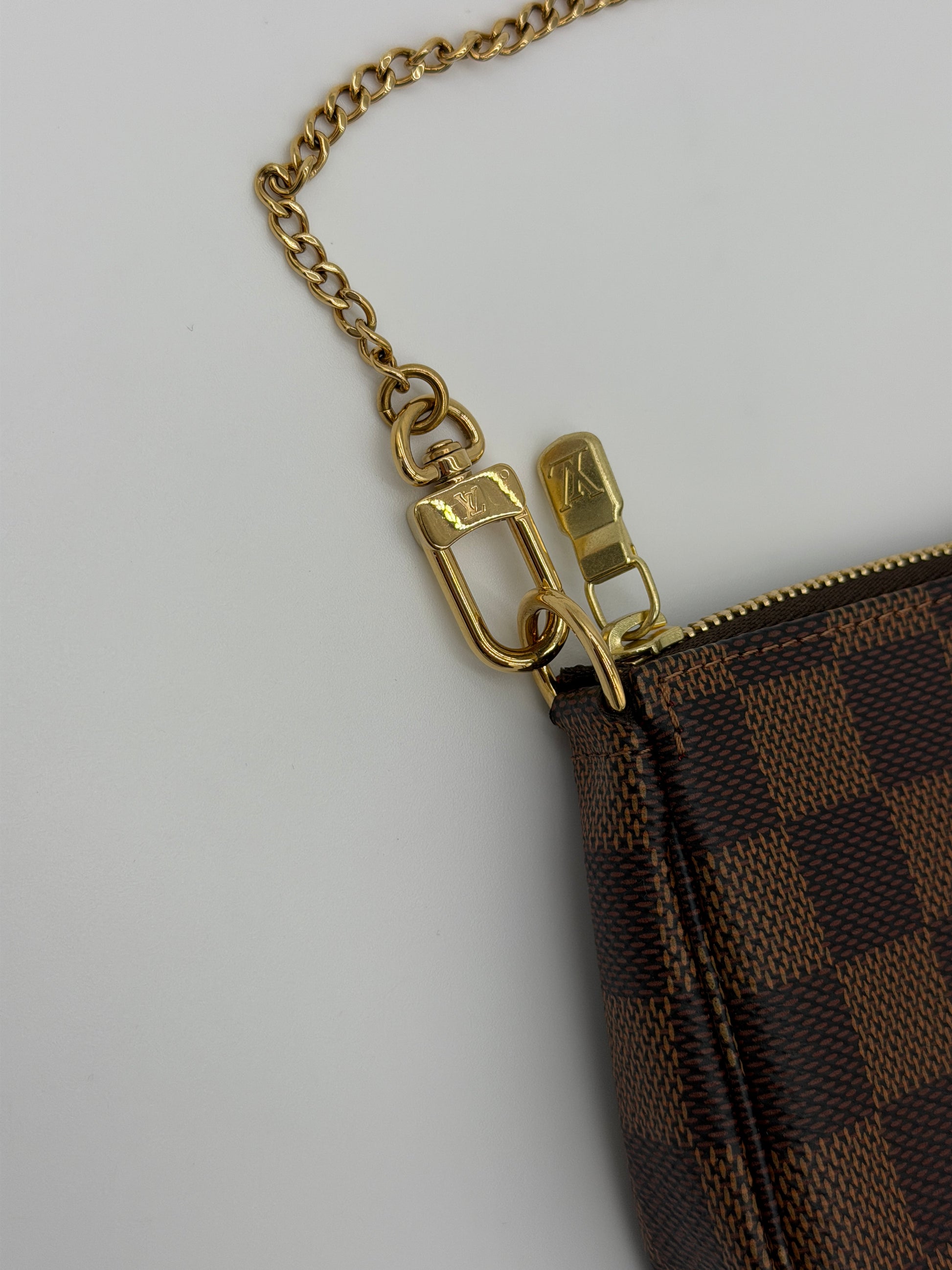 Louis Vuitton Mini Pochette Accessoires Damier Ebene