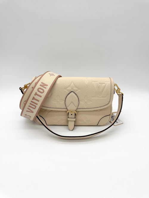 Louis Vuitton Diane Cream Monogram Empreinte