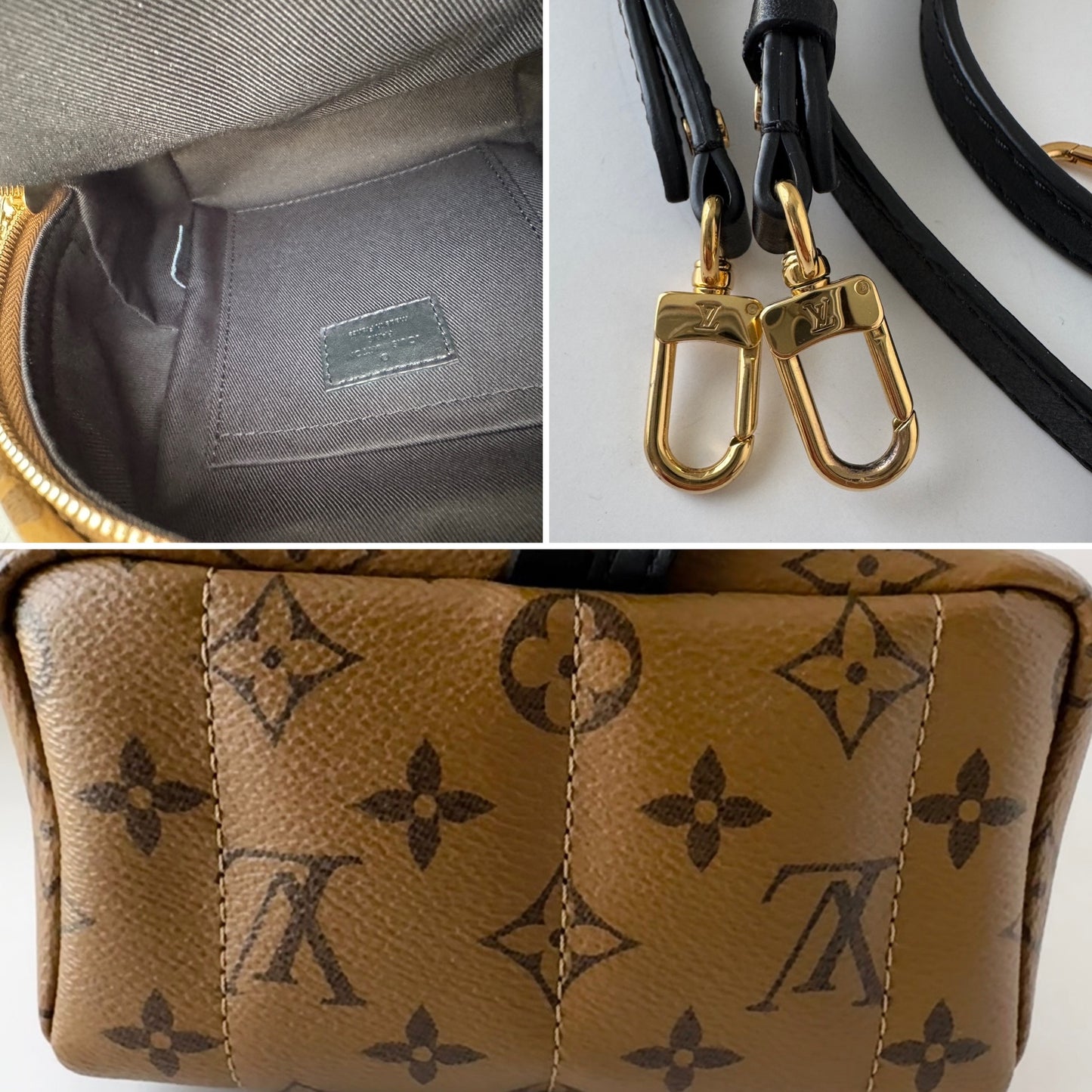 Louis Vuitton Palm Spring Mini Reverse Monogram