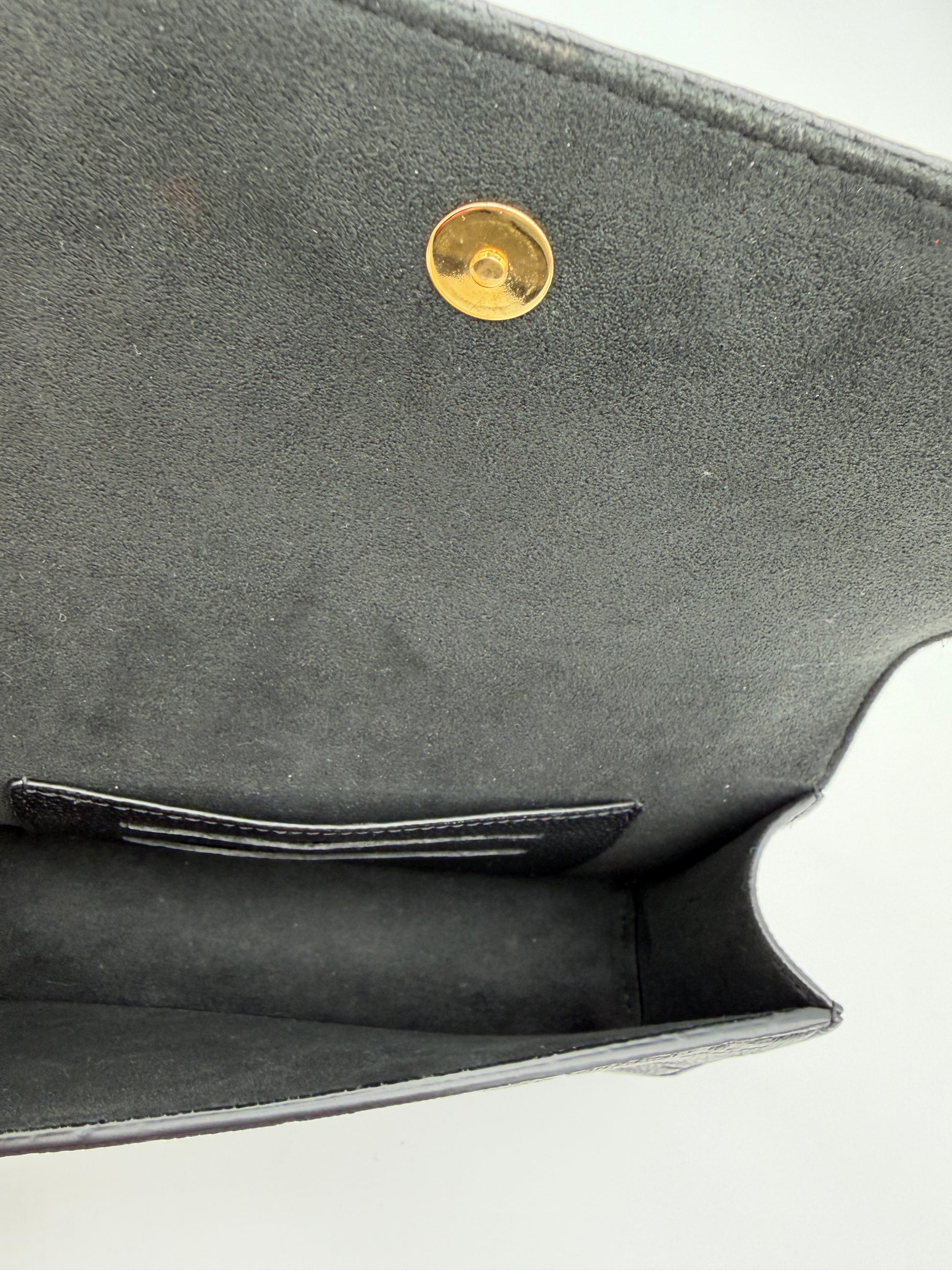 Louis Vuitton Lily Wallet on Chain Black Empreinte