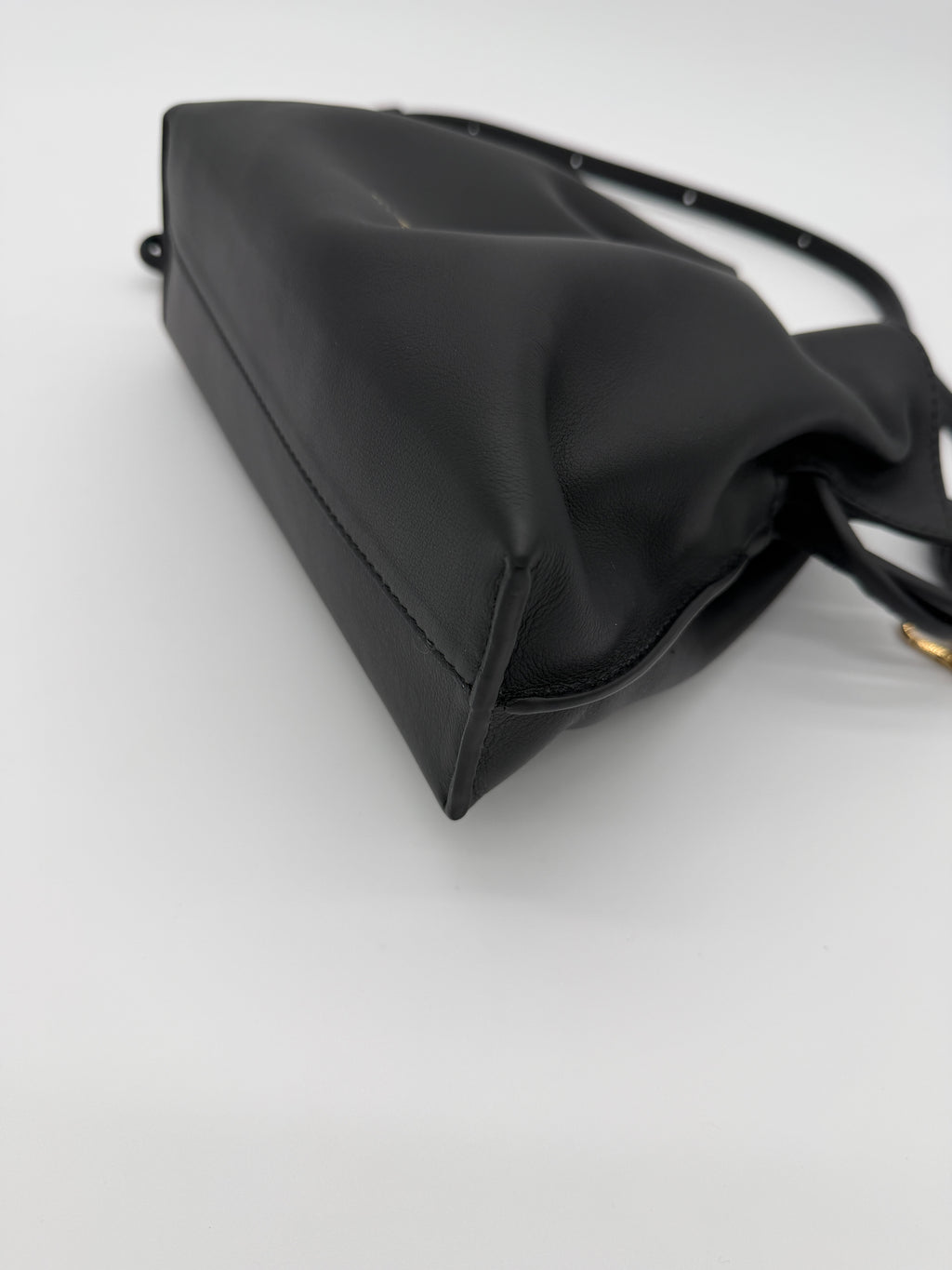 Loewe Flamenco Black Mini Clutch Bag