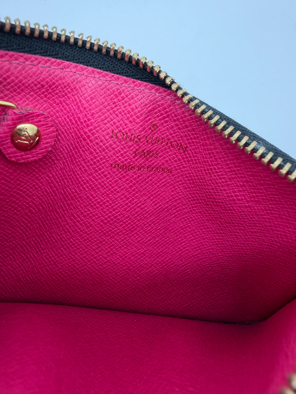 Louis Vuitton Black Multicolor Murakami Key Pouch