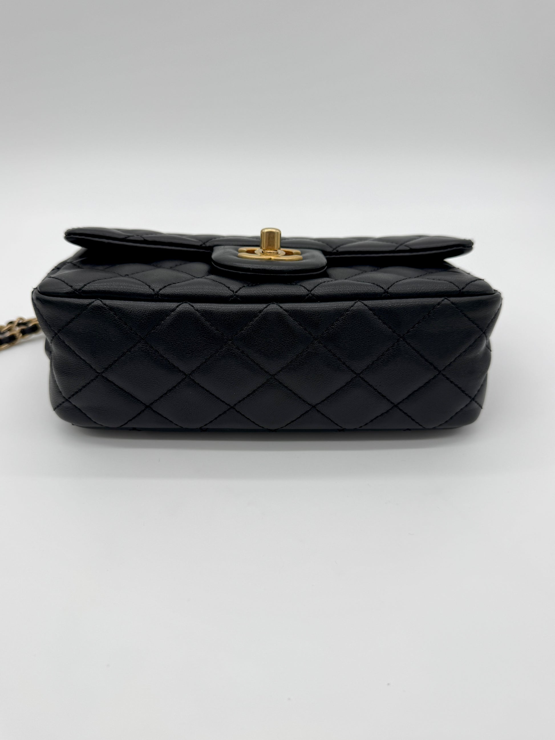 Chanel Lambskin Mini Romance Flap Bag