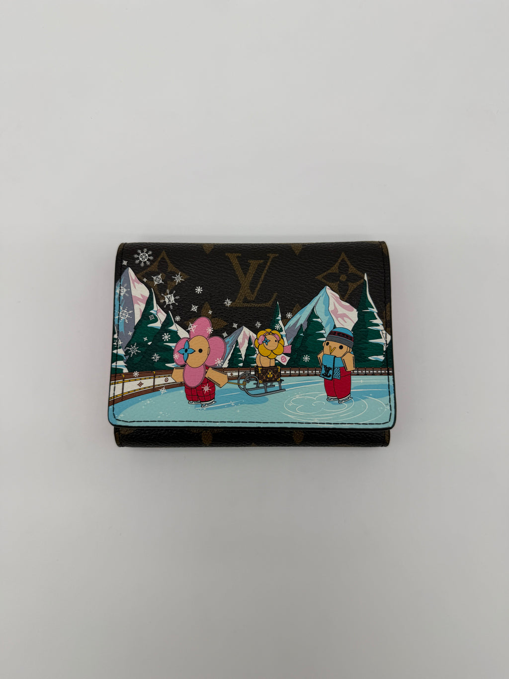 Louis Vuitton Vivienne Christmas Monogram Victorine Wallet