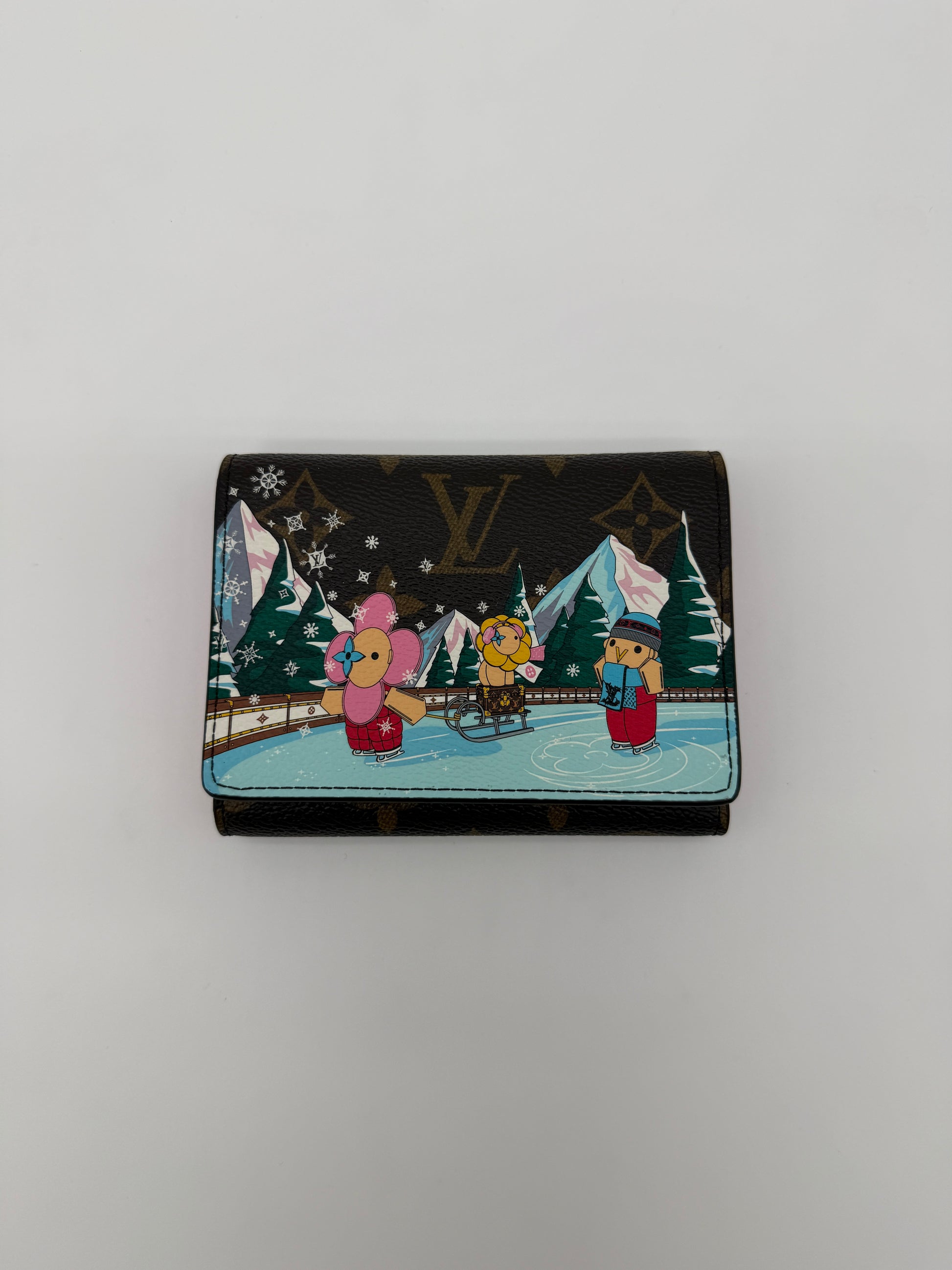 Louis Vuitton Vivienne Christmas Monogram Victorine Wallet