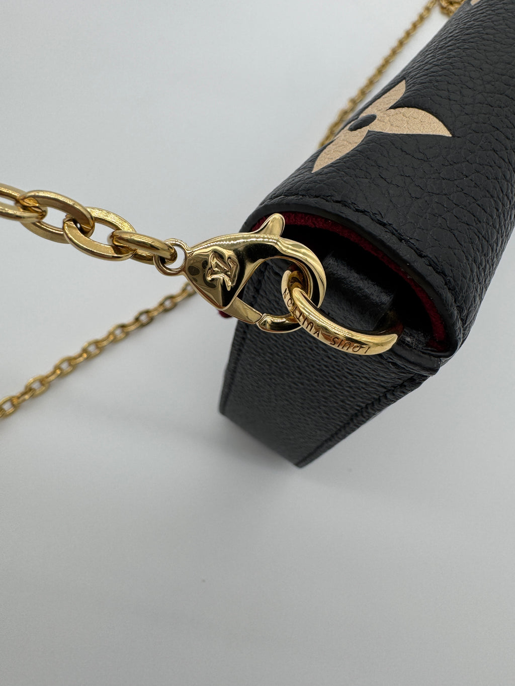Louis Vuitton Felicie Pochette Bicolor Empreinte