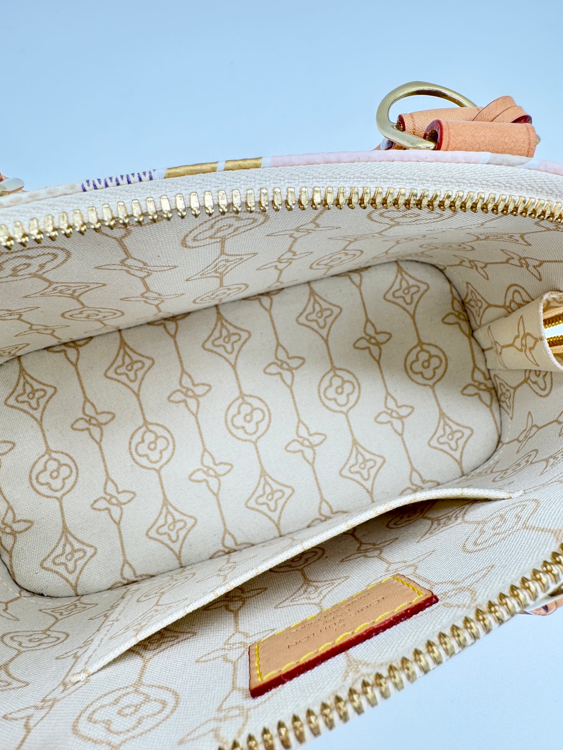 Louis Vuitton Damier Azur Nautical Alma BB