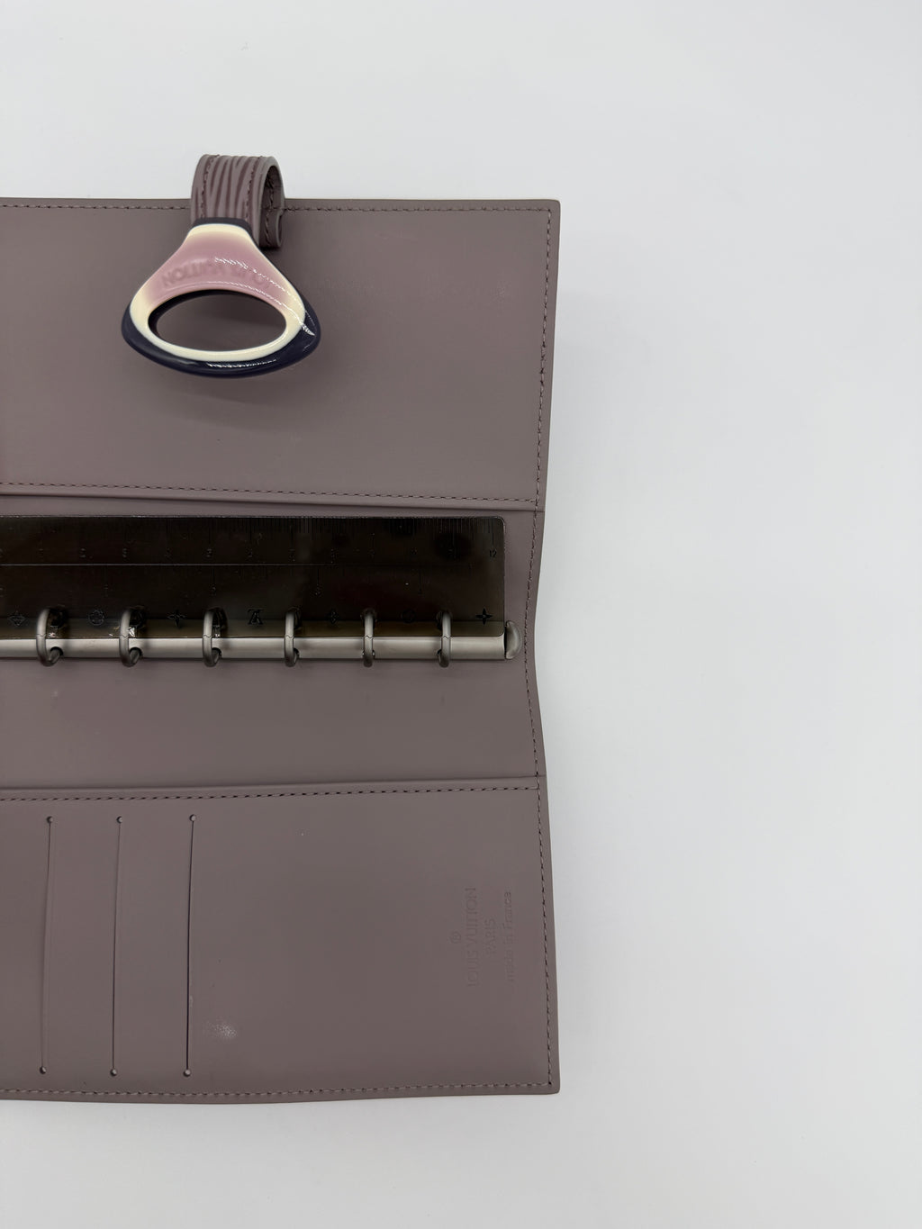 Louis Vuitton Epi Small Agenda with Clip