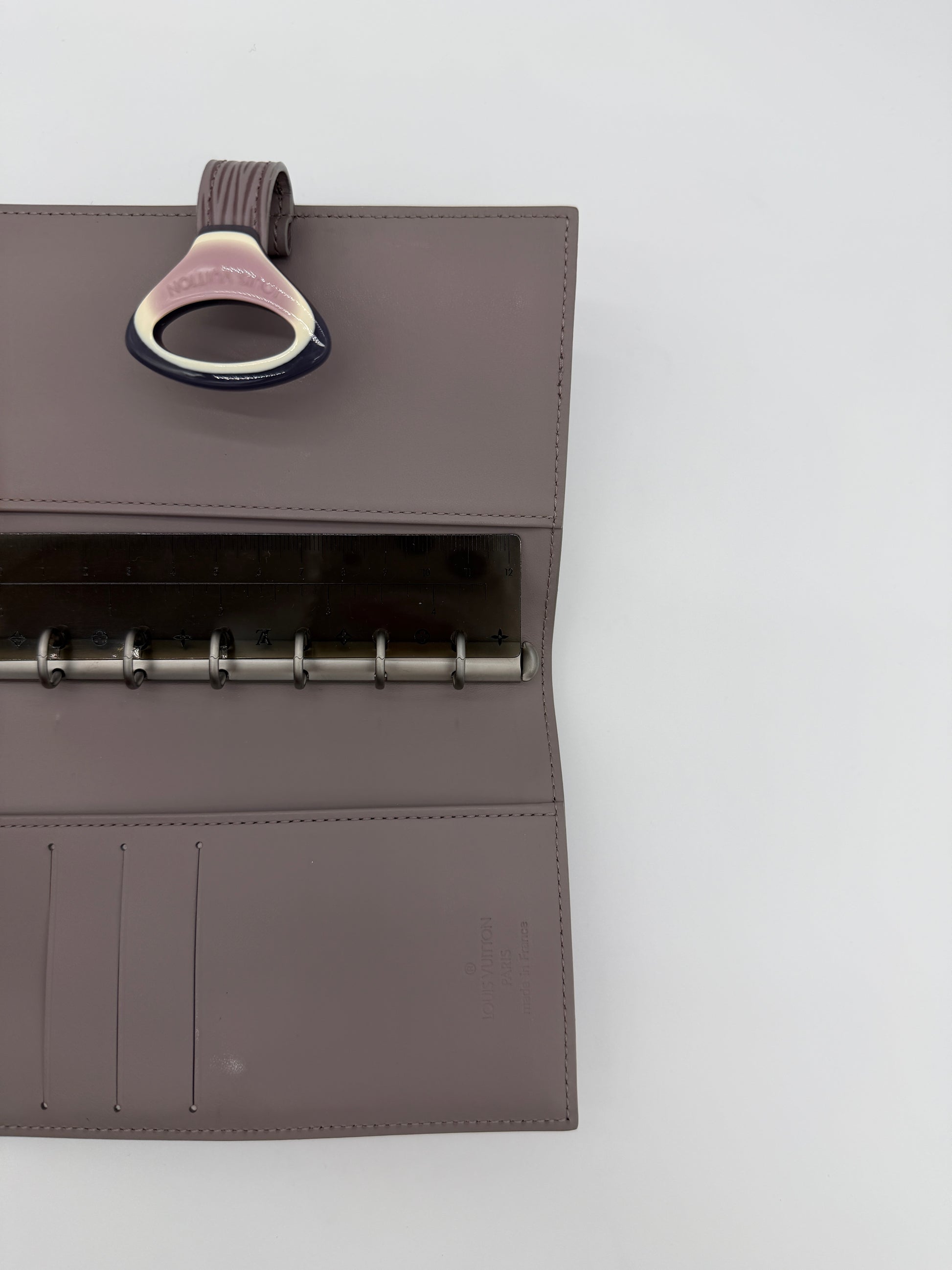 Louis Vuitton Epi Small Agenda with Clip