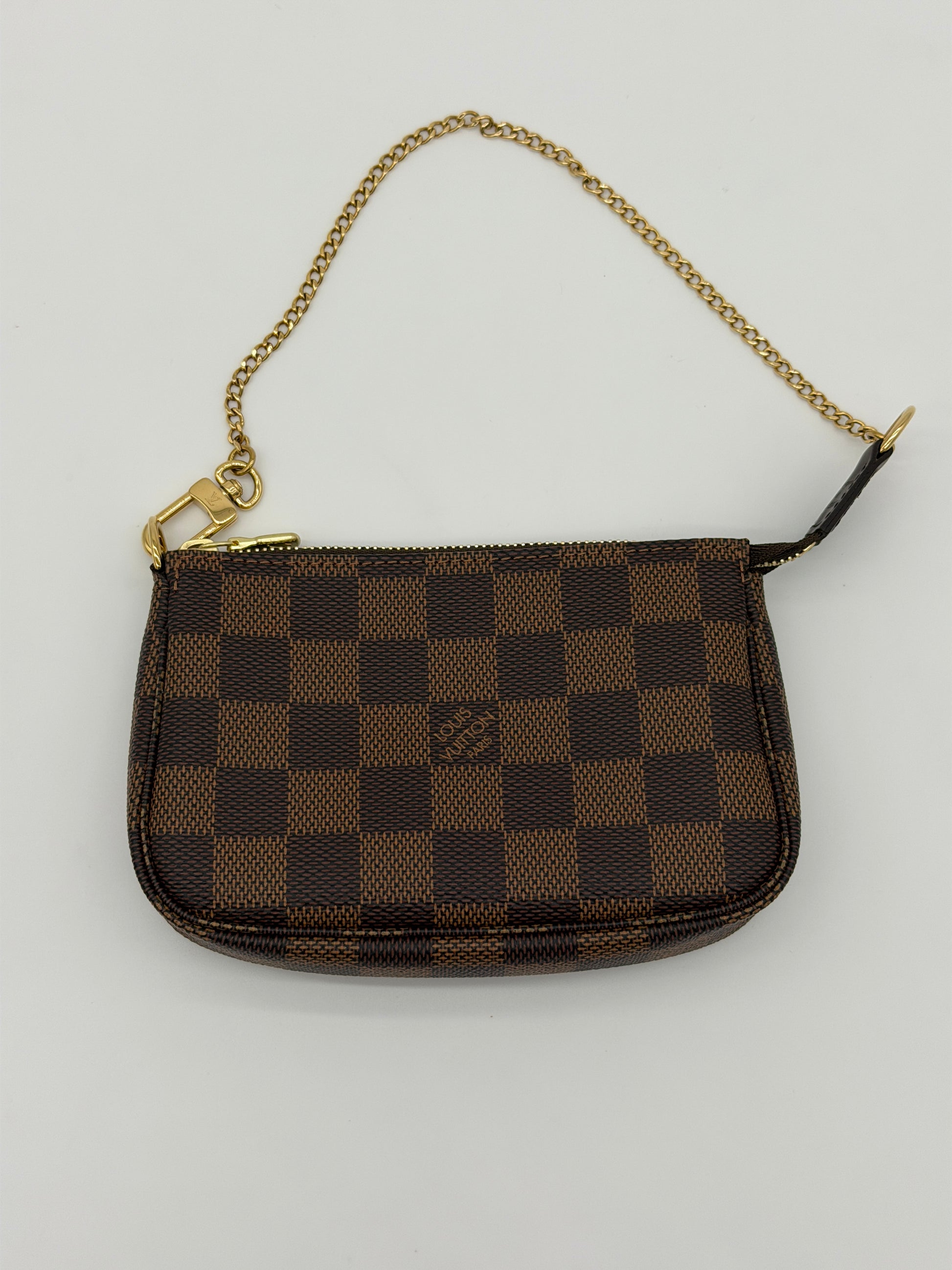 Louis Vuitton Mini Pochette Accessoires Damier Ebene