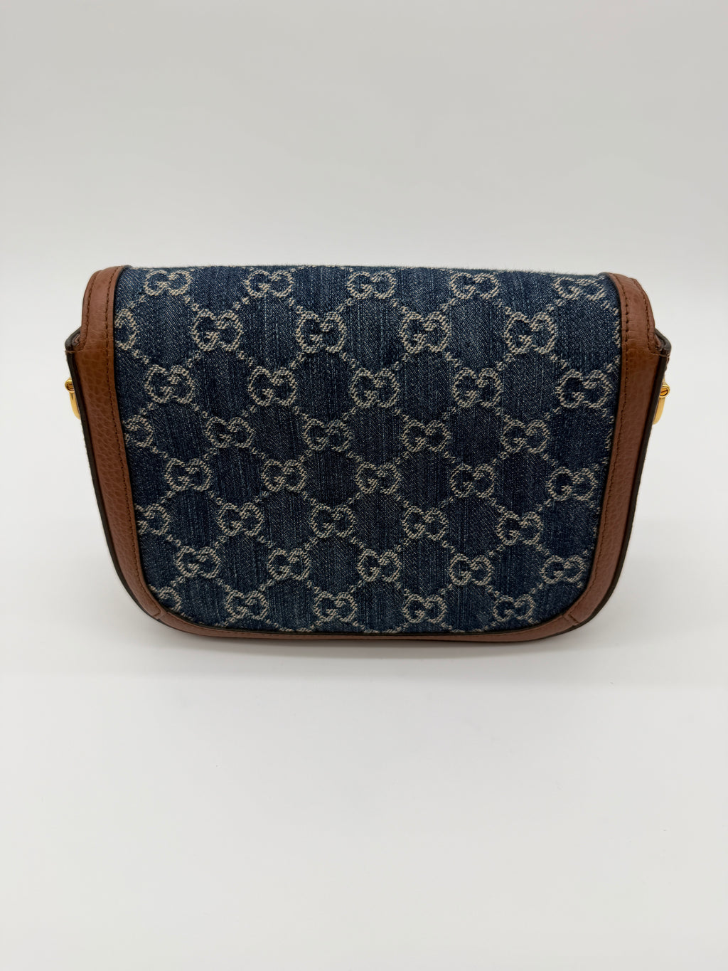 Gucci Denim Horsebit Mini