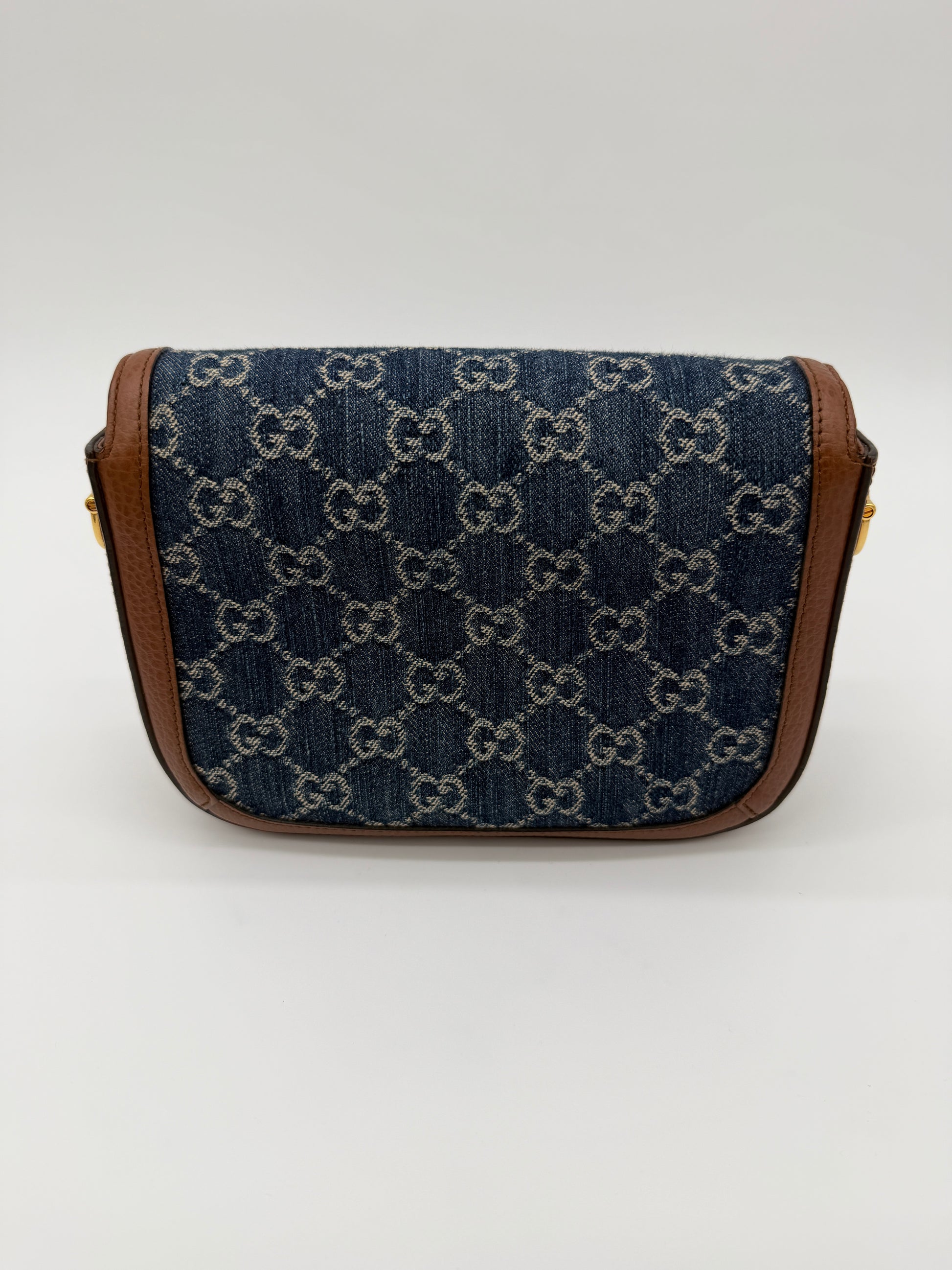Gucci Denim Horsebit Mini