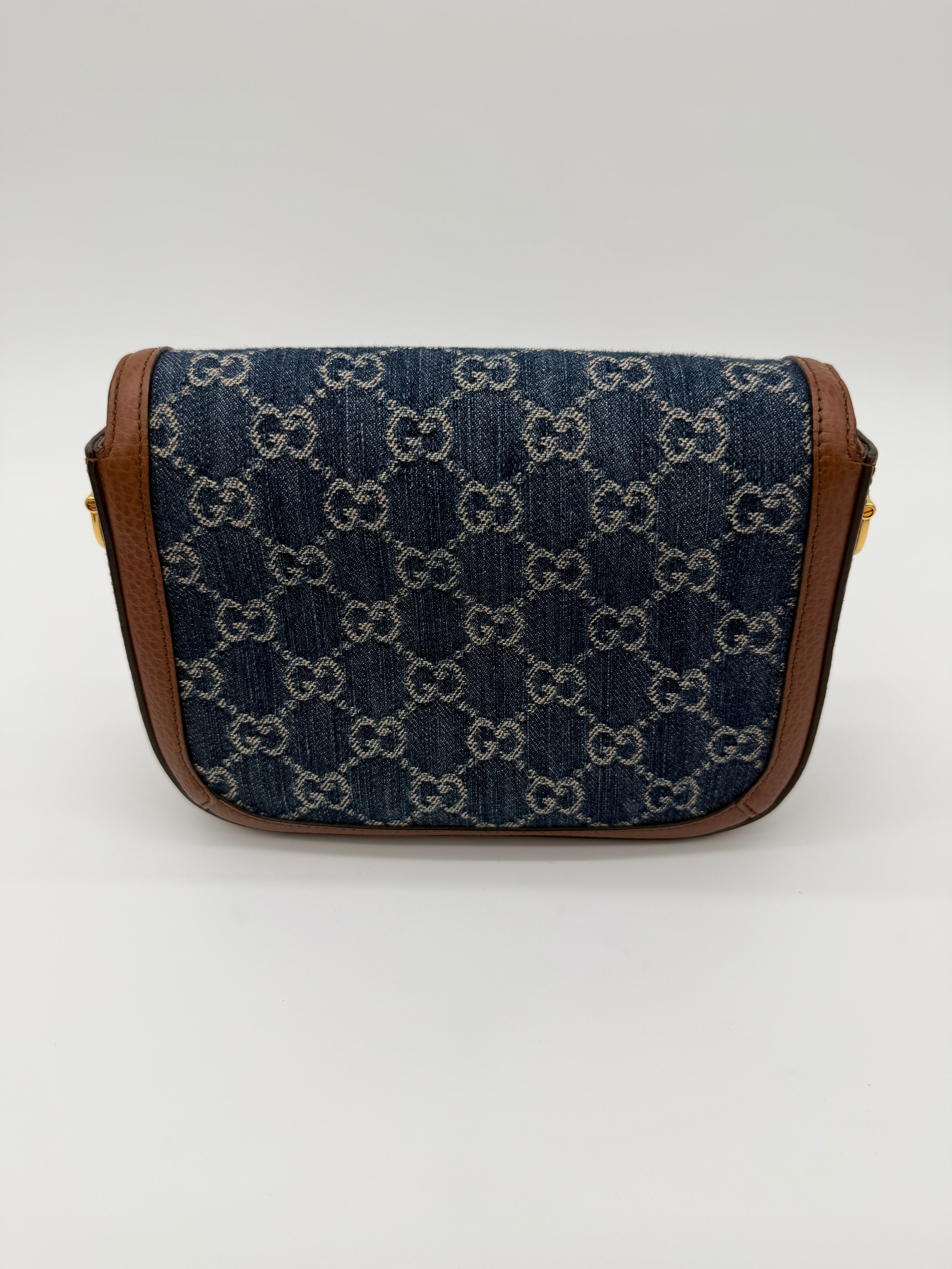 Gucci Denim Horsebit Mini