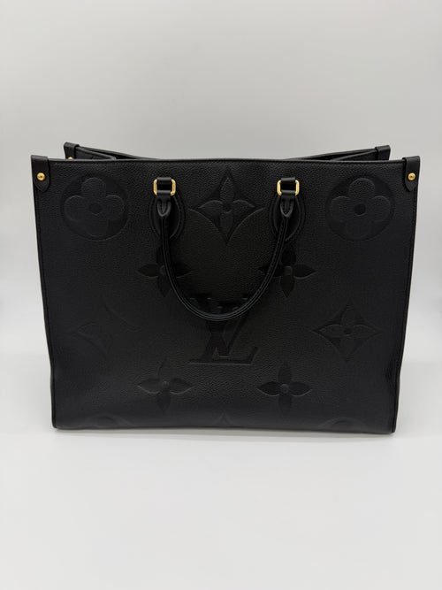 Louis Vuitton OnTheGo GM Black Empreinte