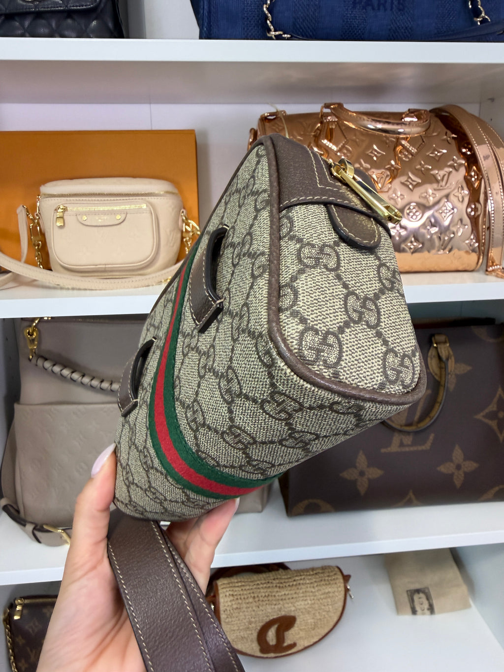 Gucci GG Supreme Ophidia Belt Bag Size 85