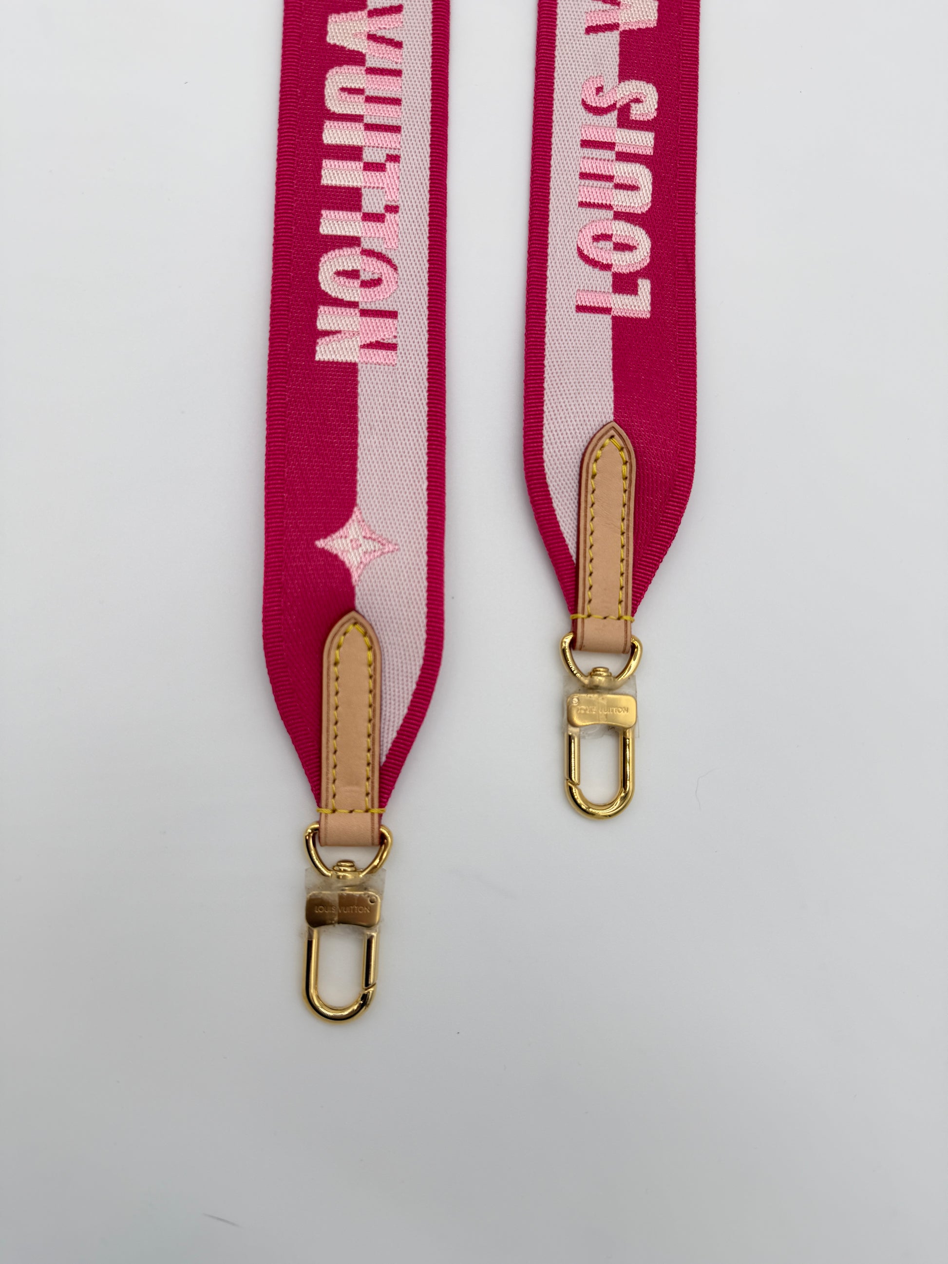 Louis Vuitton Pink Peony Adjustable Strap