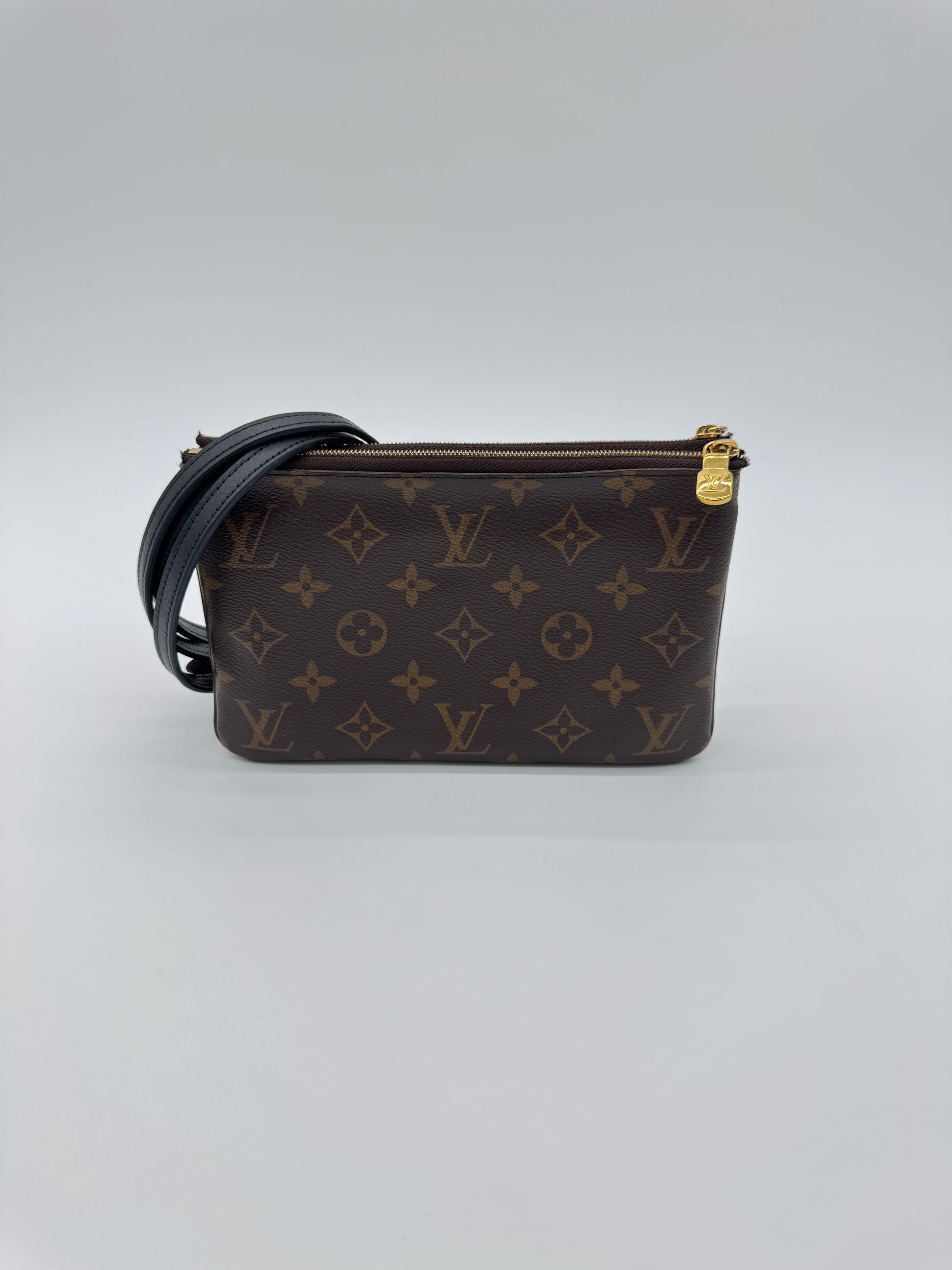Louis Vuitton Double Zip Pochette Reverse Monogram Giant