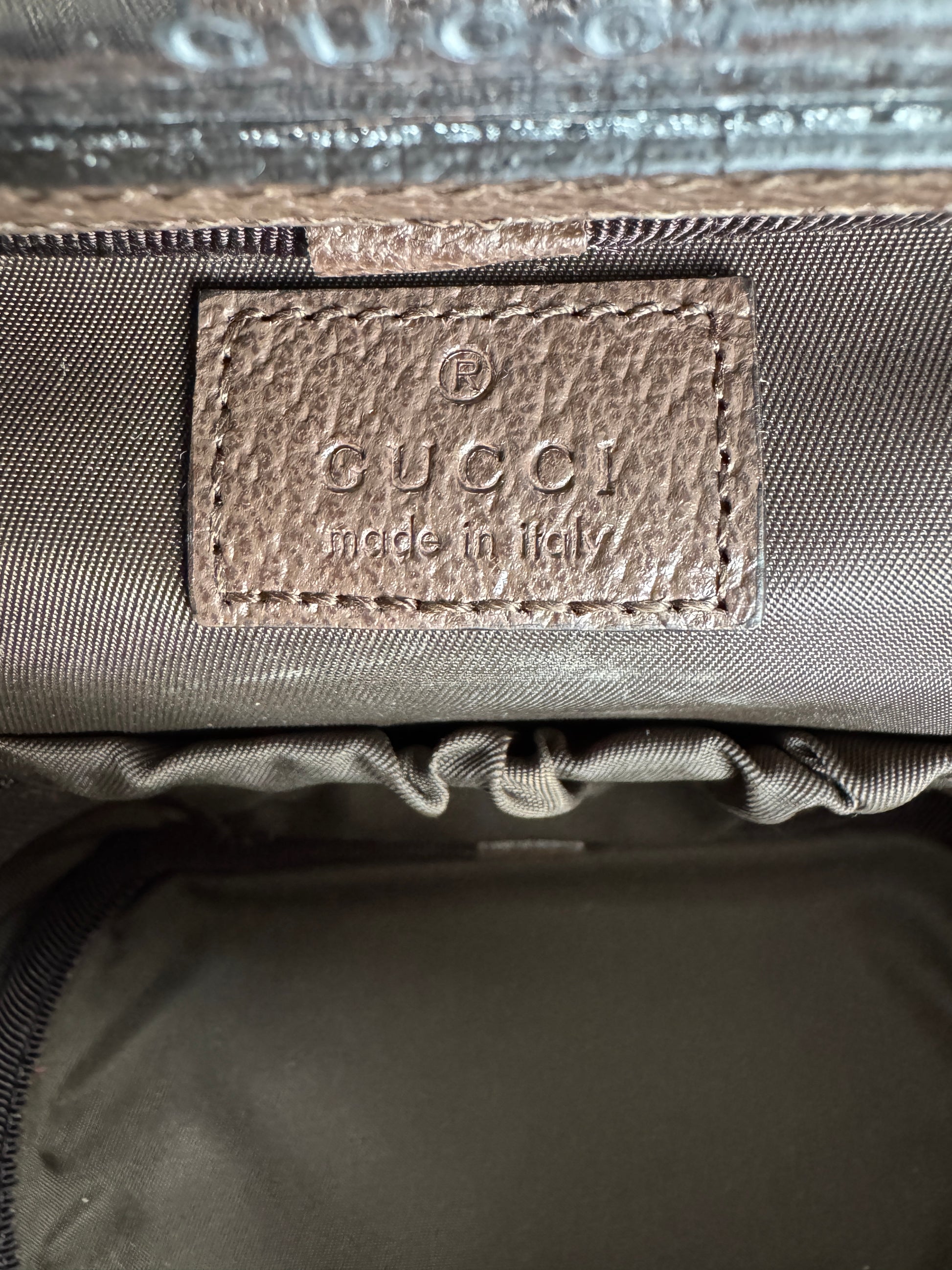Gucci GG Supreme Ophidia Vanity Cosmetic Case