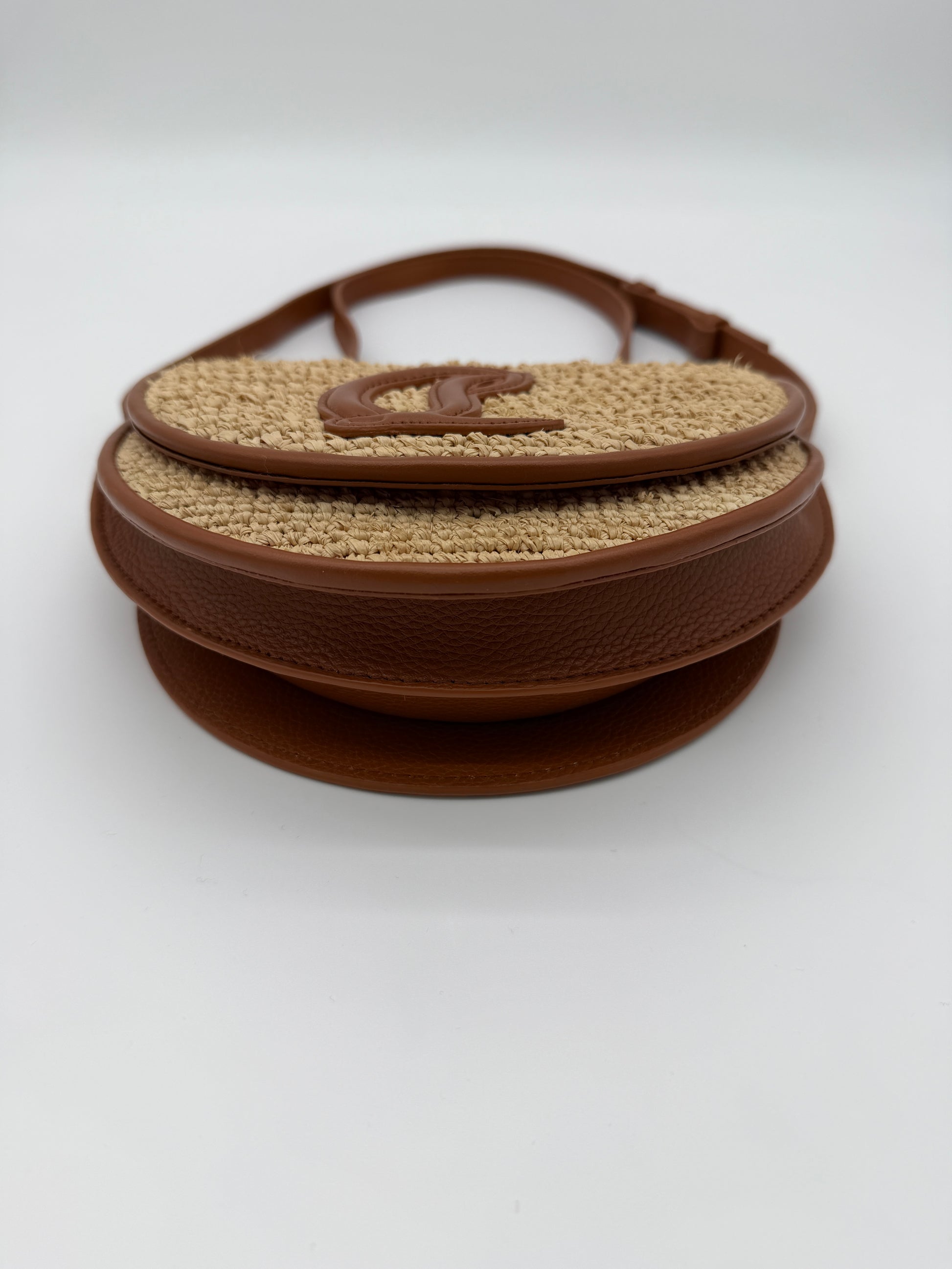 Christian Louboutin Raffia By My Side Crossbody